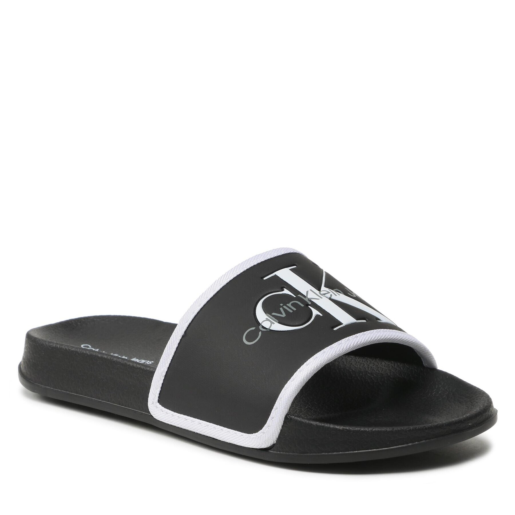 Calvin Klein Jeans Nazouváky Logo Pool Slide V3B0-80630-1172 S Černá - Pepit.cz