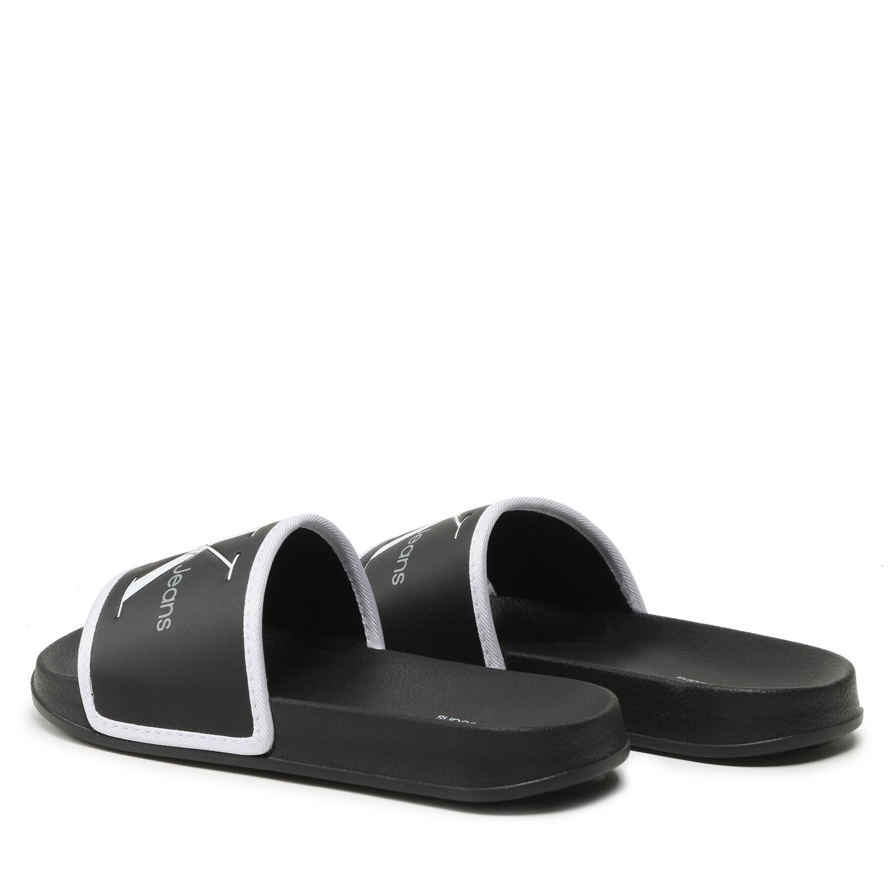 Calvin Klein Jeans Nazouváky Logo Pool Slide V3B0-80630-1172 S Černá - Pepit.cz