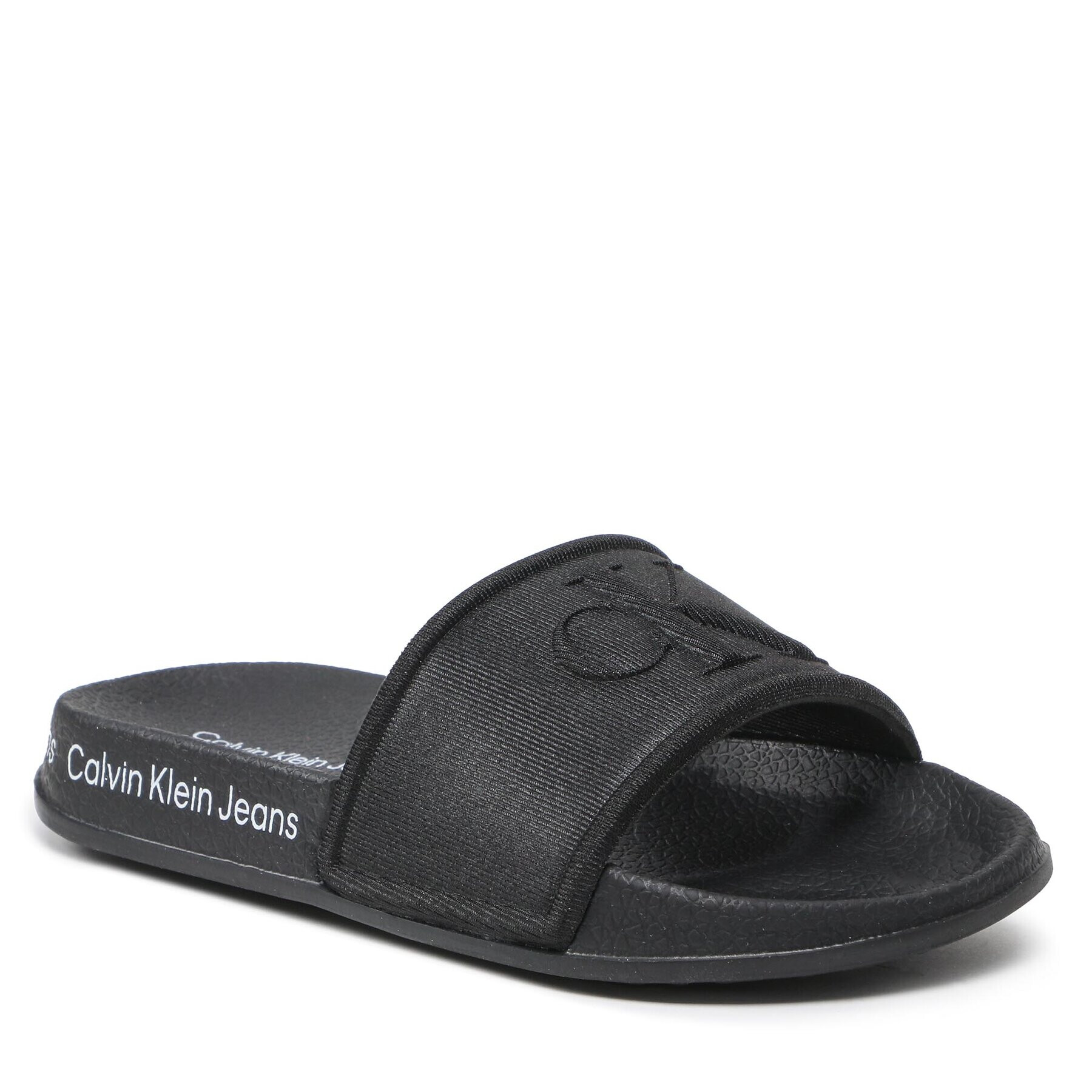 Calvin Klein Jeans Nazouváky Logo Pool Slide V3B0-80637-1231 M Černá - Pepit.cz