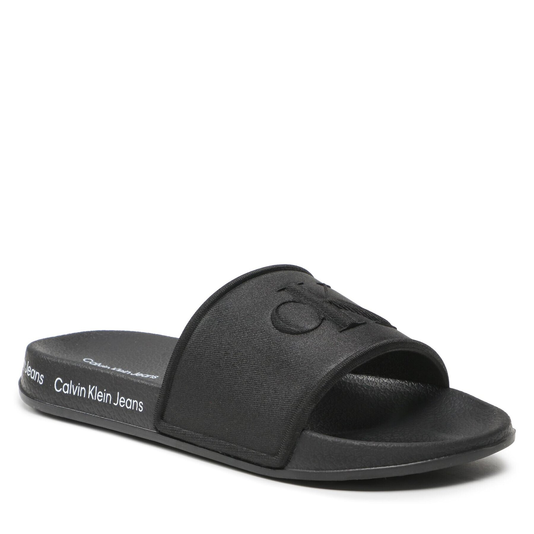 Calvin Klein Jeans Nazouváky Logo Pool Slide V3B0-80637-1231 S Černá - Pepit.cz