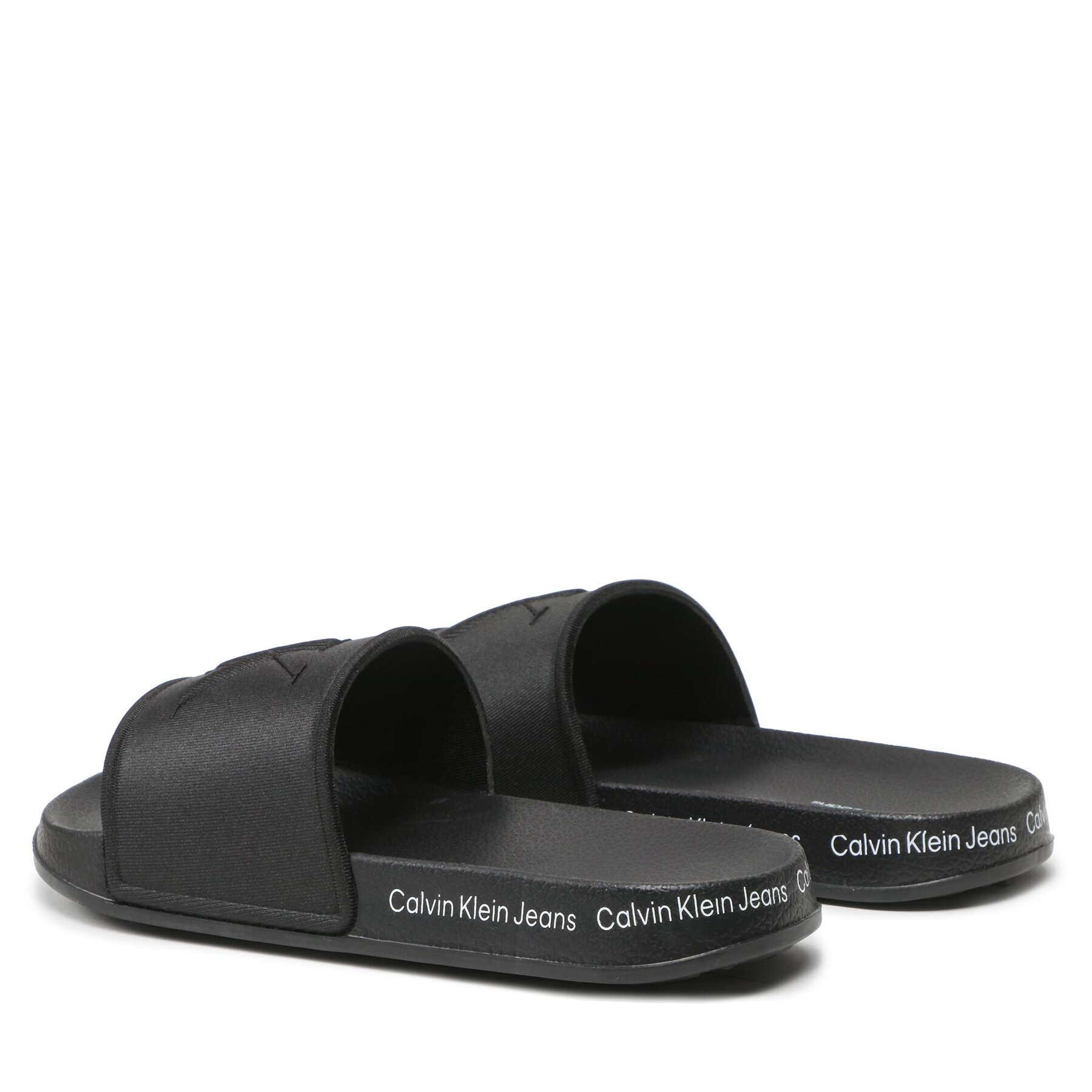 Calvin Klein Jeans Nazouváky Logo Pool Slide V3B0-80637-1231 S Černá - Pepit.cz