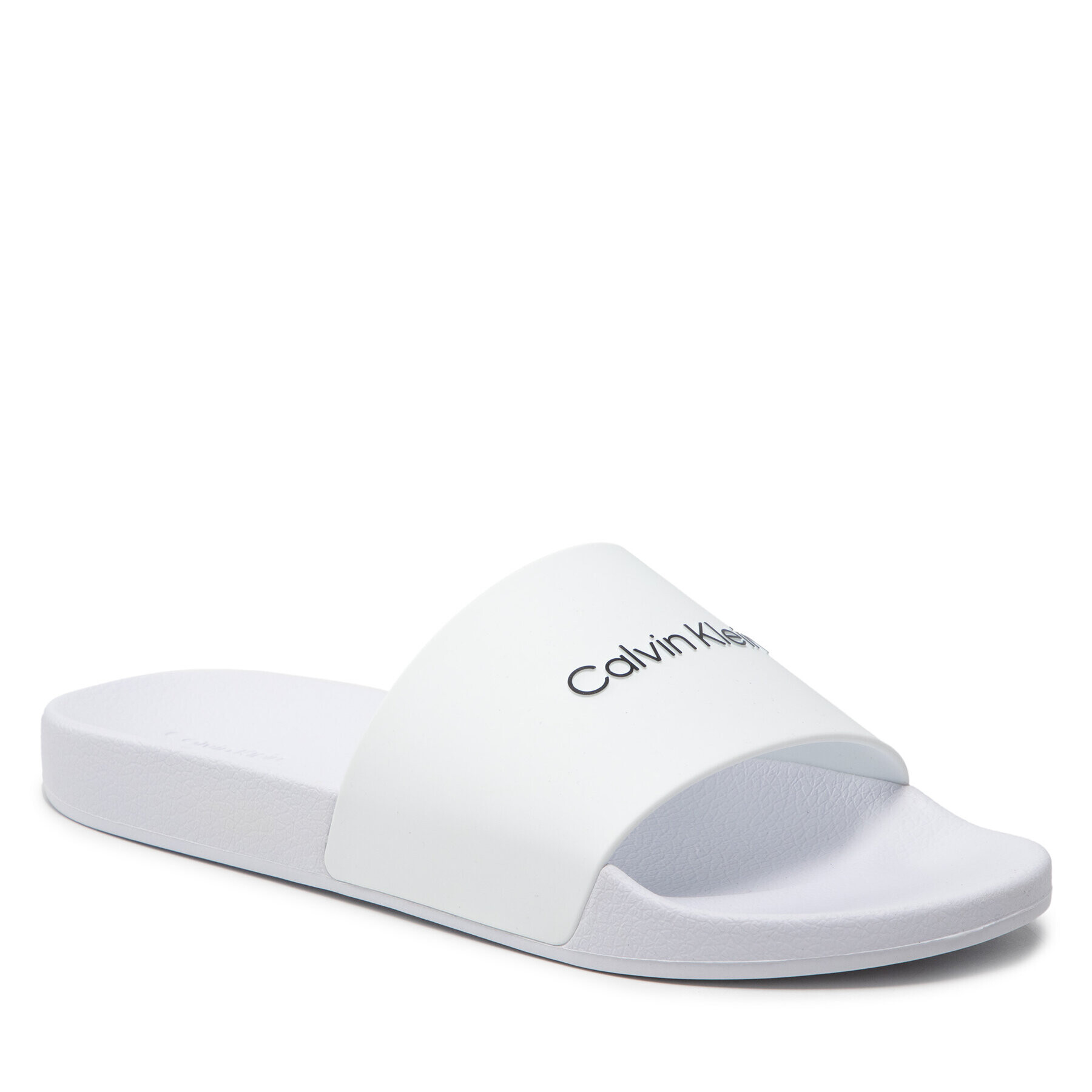 Calvin Klein Jeans Nazouváky Pool Slide HM0HM00455 Bílá - Pepit.cz