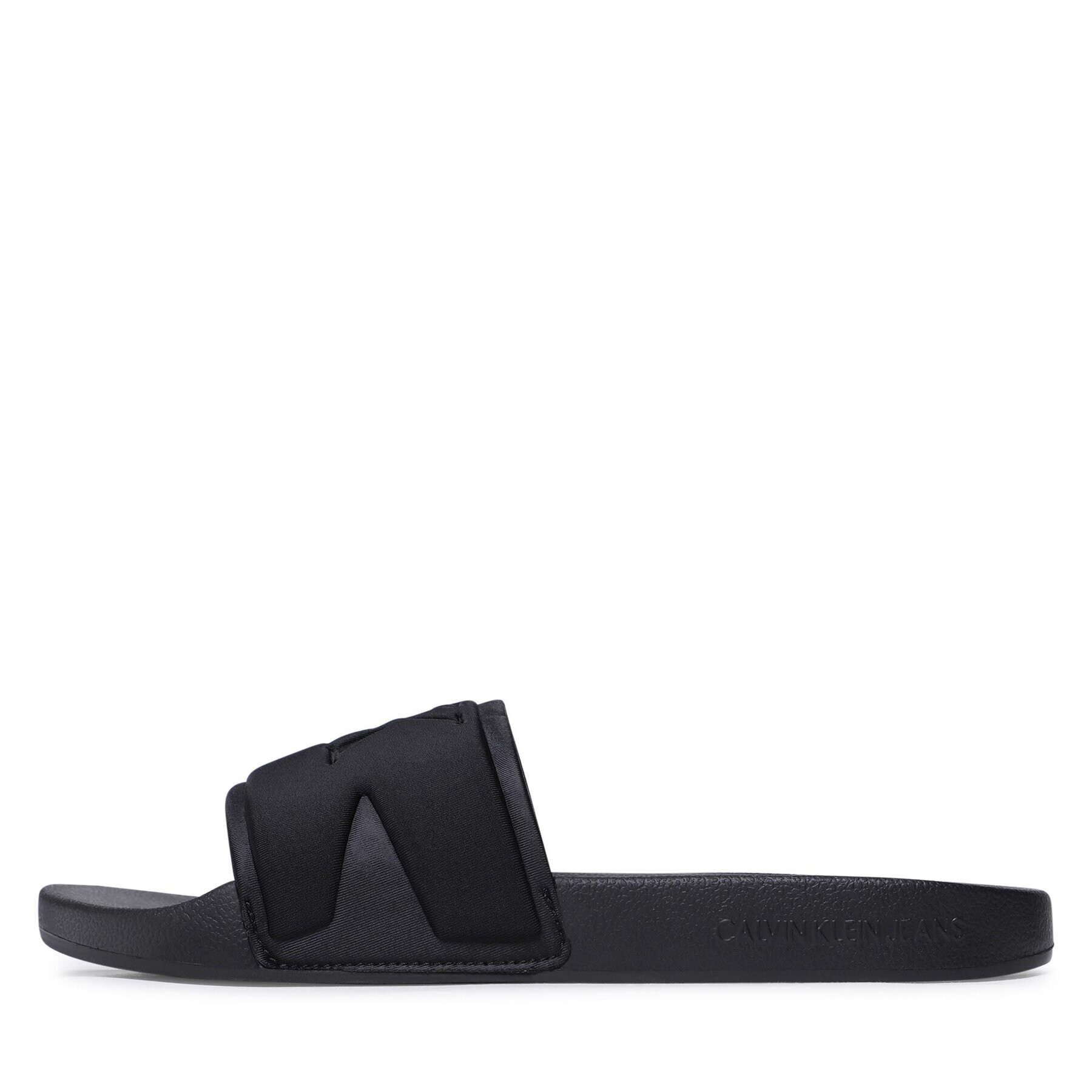 Calvin Klein Jeans Nazouváky Slide High/Low Frequency YM0YM00661 Černá - Pepit.cz