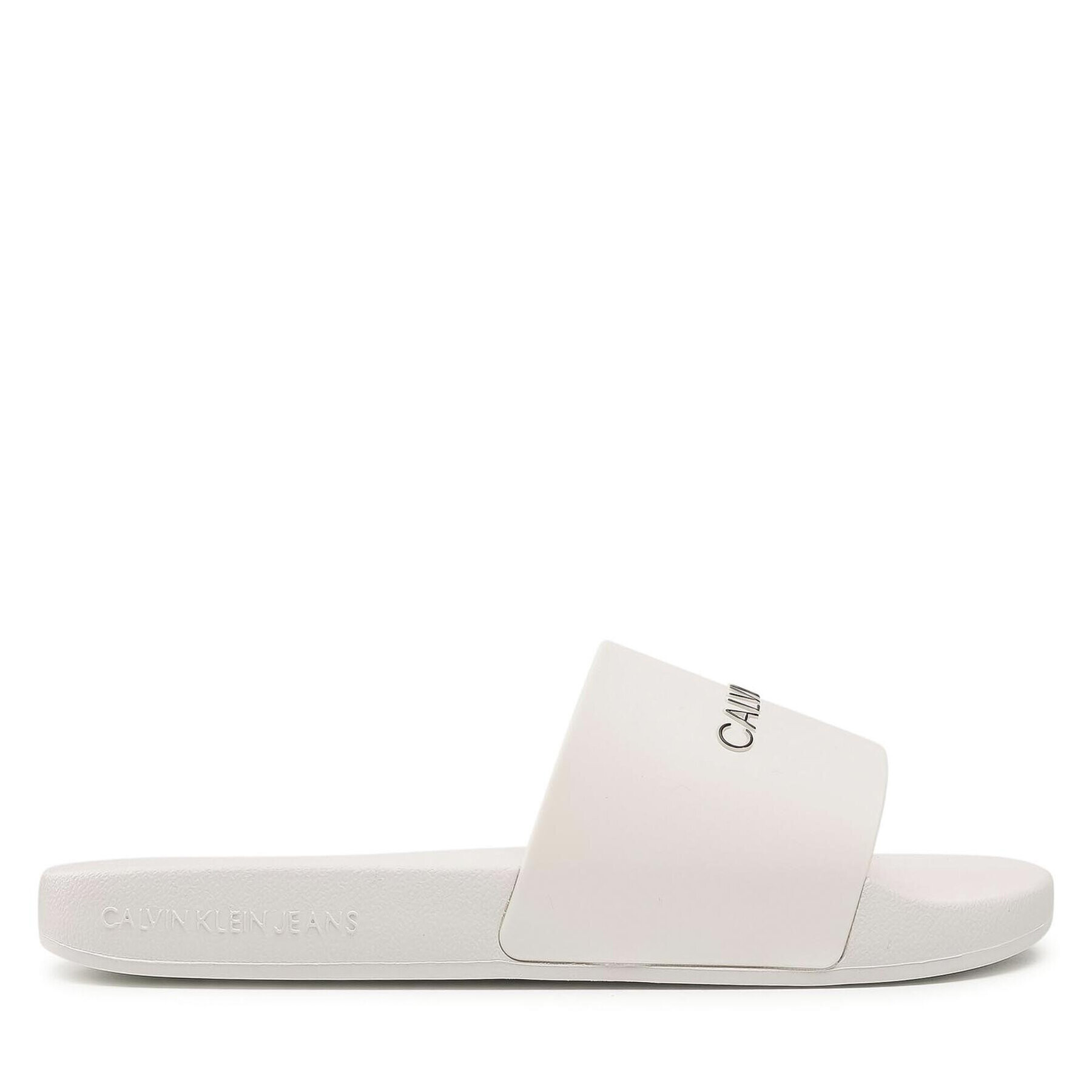 Calvin Klein Jeans Nazouváky Slide Institutional Ck Tpu YW0YW00104 Béžová - Pepit.cz