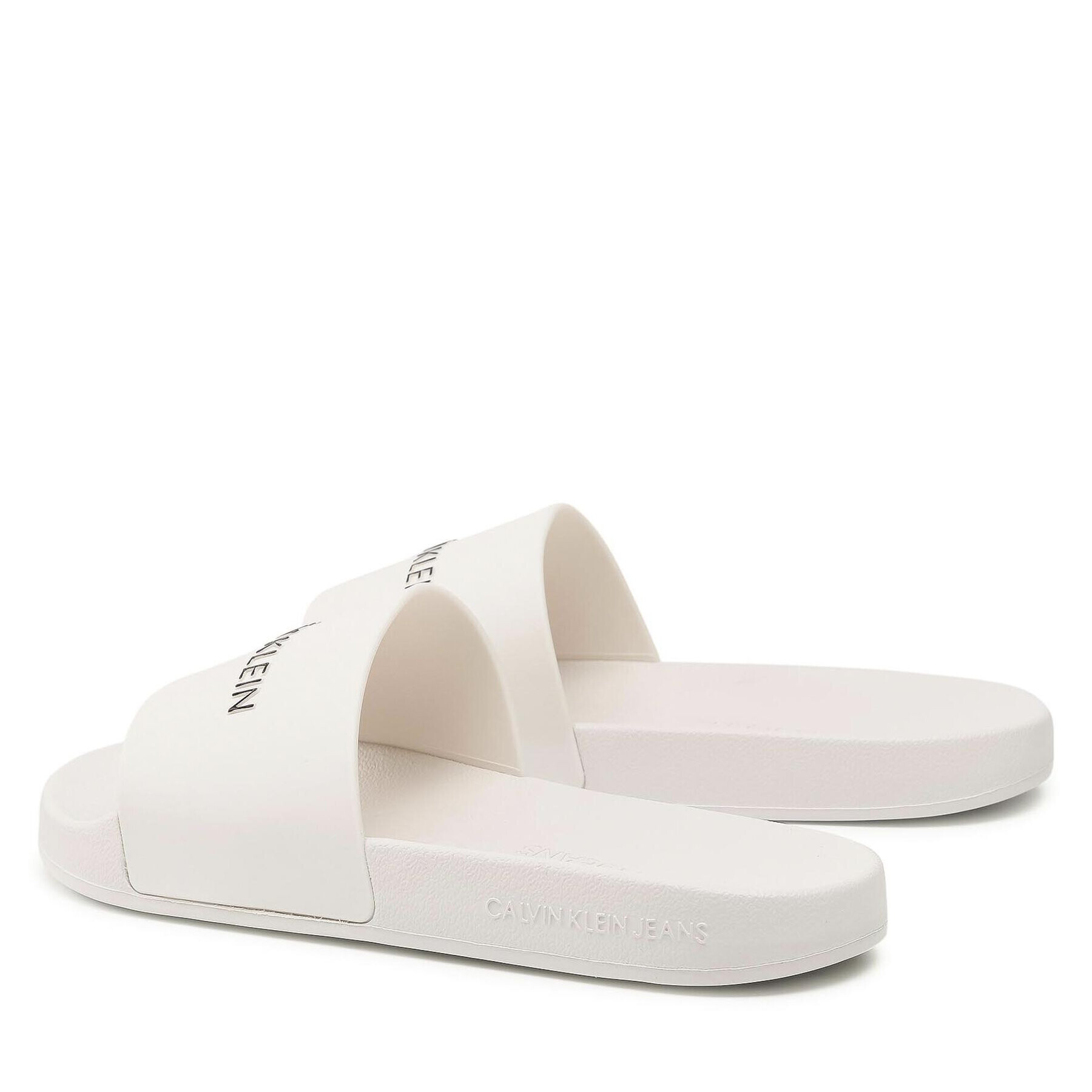 Calvin Klein Jeans Nazouváky Slide Institutional Ck Tpu YW0YW00104 Béžová - Pepit.cz