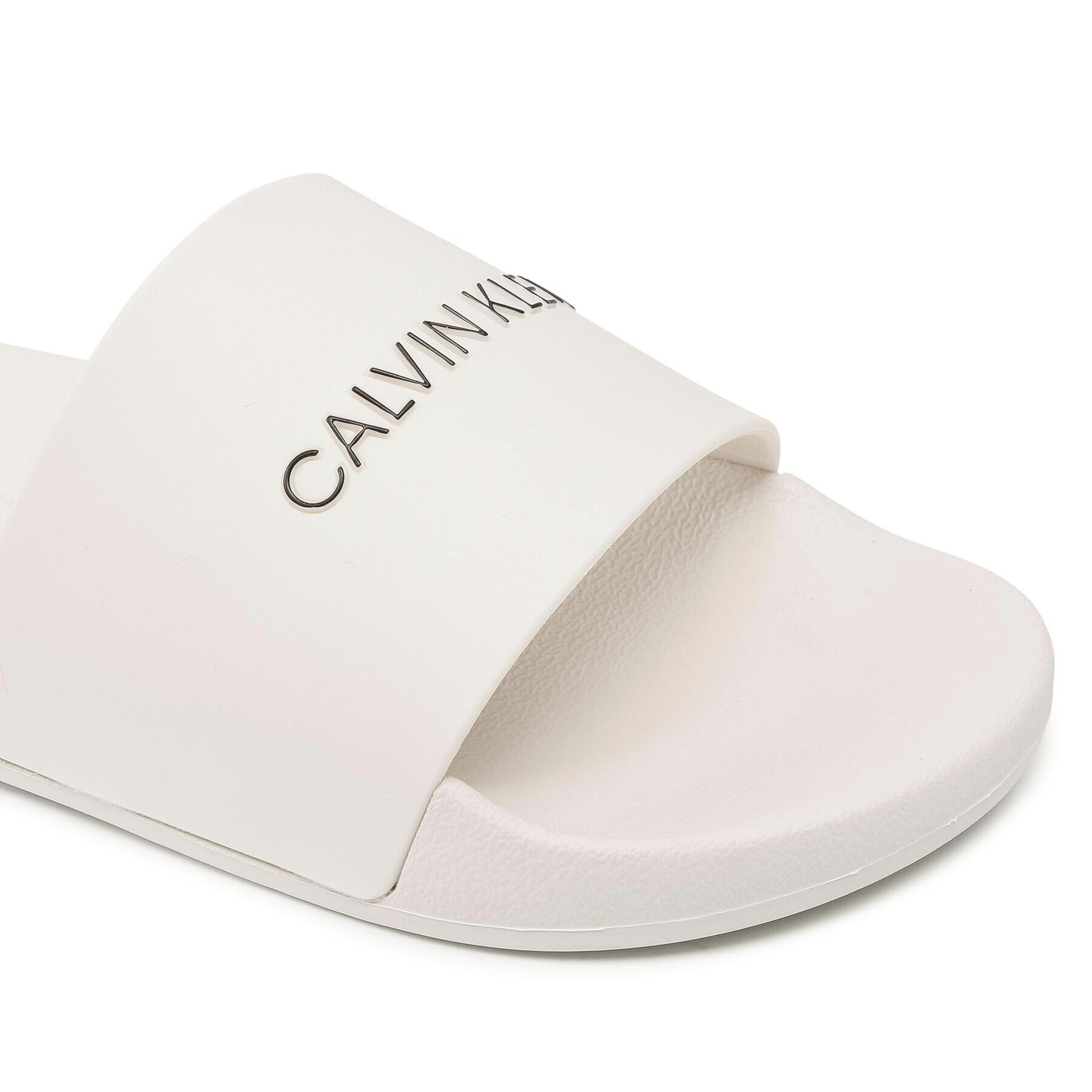 Calvin Klein Jeans Nazouváky Slide Institutional Ck Tpu YW0YW00104 Béžová - Pepit.cz