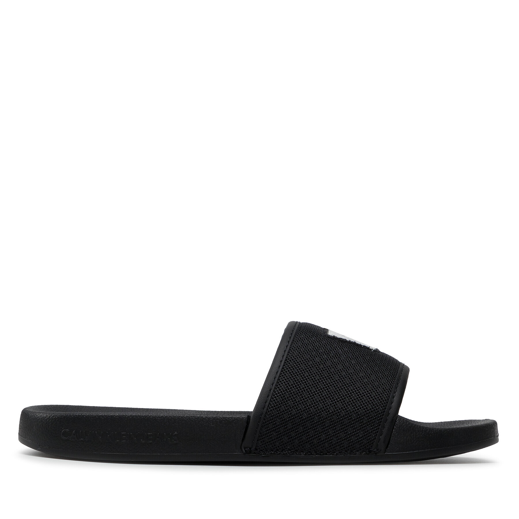 Calvin Klein Jeans Nazouváky Slide Jelly Monogram YW0YW00642 Černá - Pepit.cz