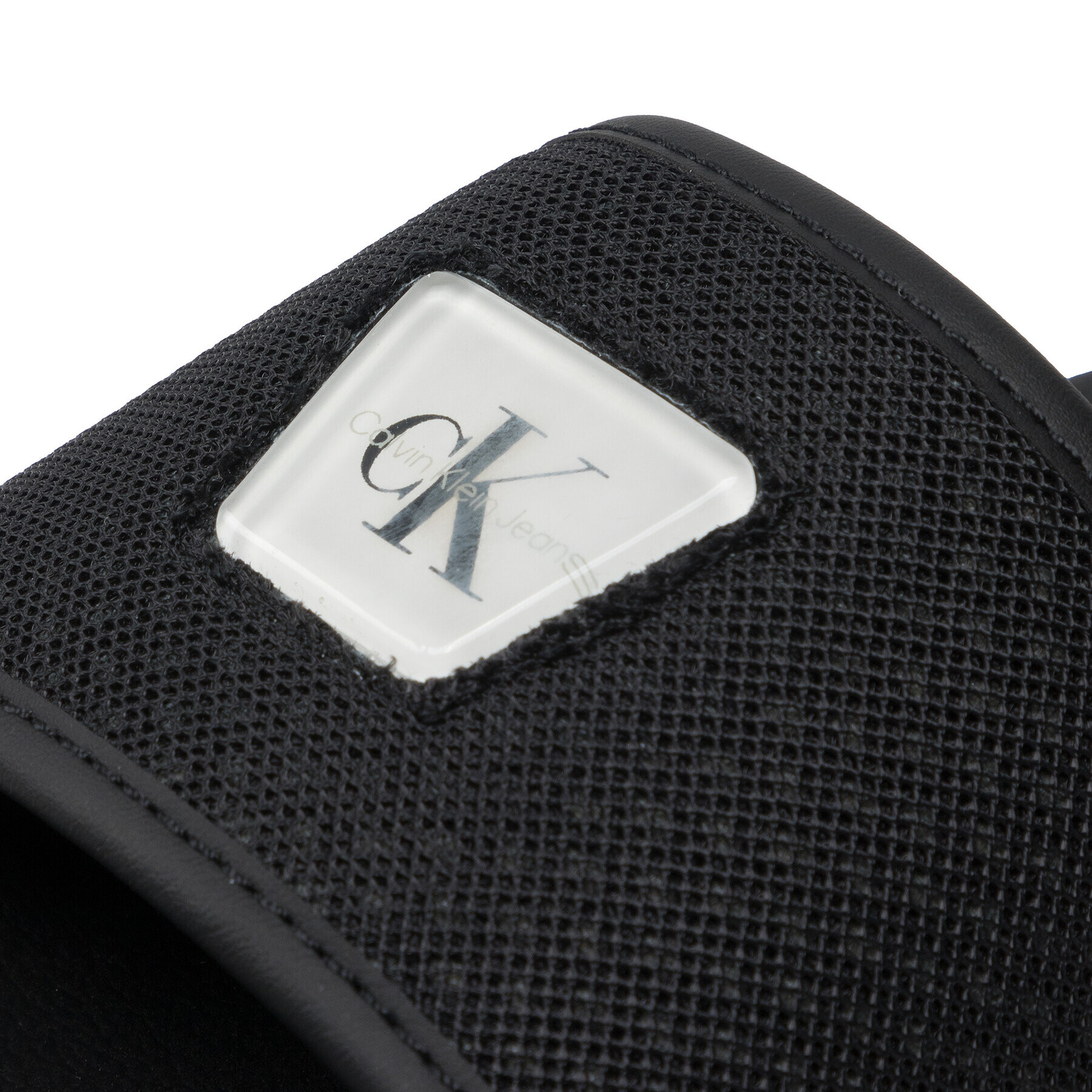 Calvin Klein Jeans Nazouváky Slide Jelly Monogram YW0YW00642 Černá - Pepit.cz