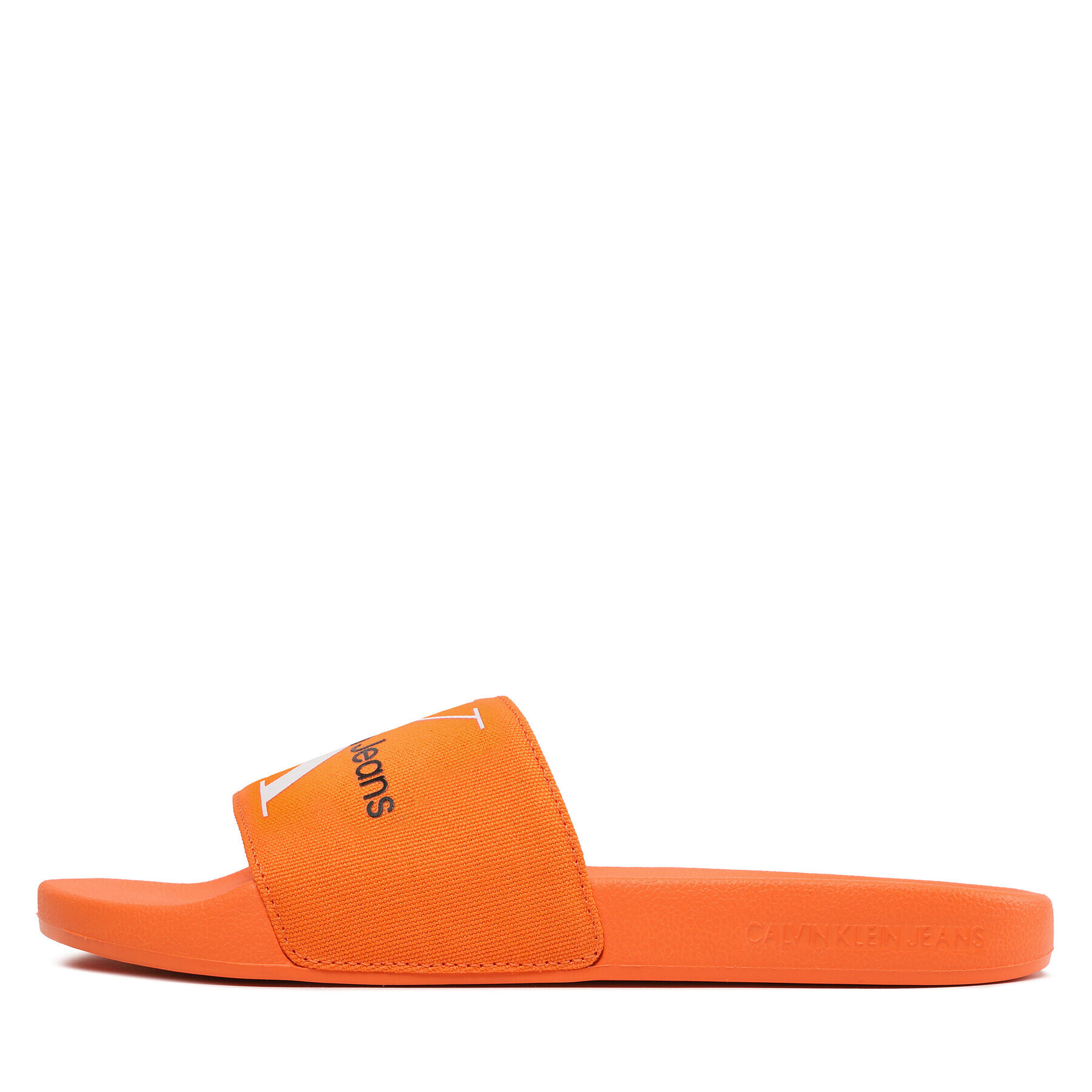 Calvin Klein Jeans Nazouváky Slide Monogram Co YM0YM00061 Oranžová - Pepit.cz