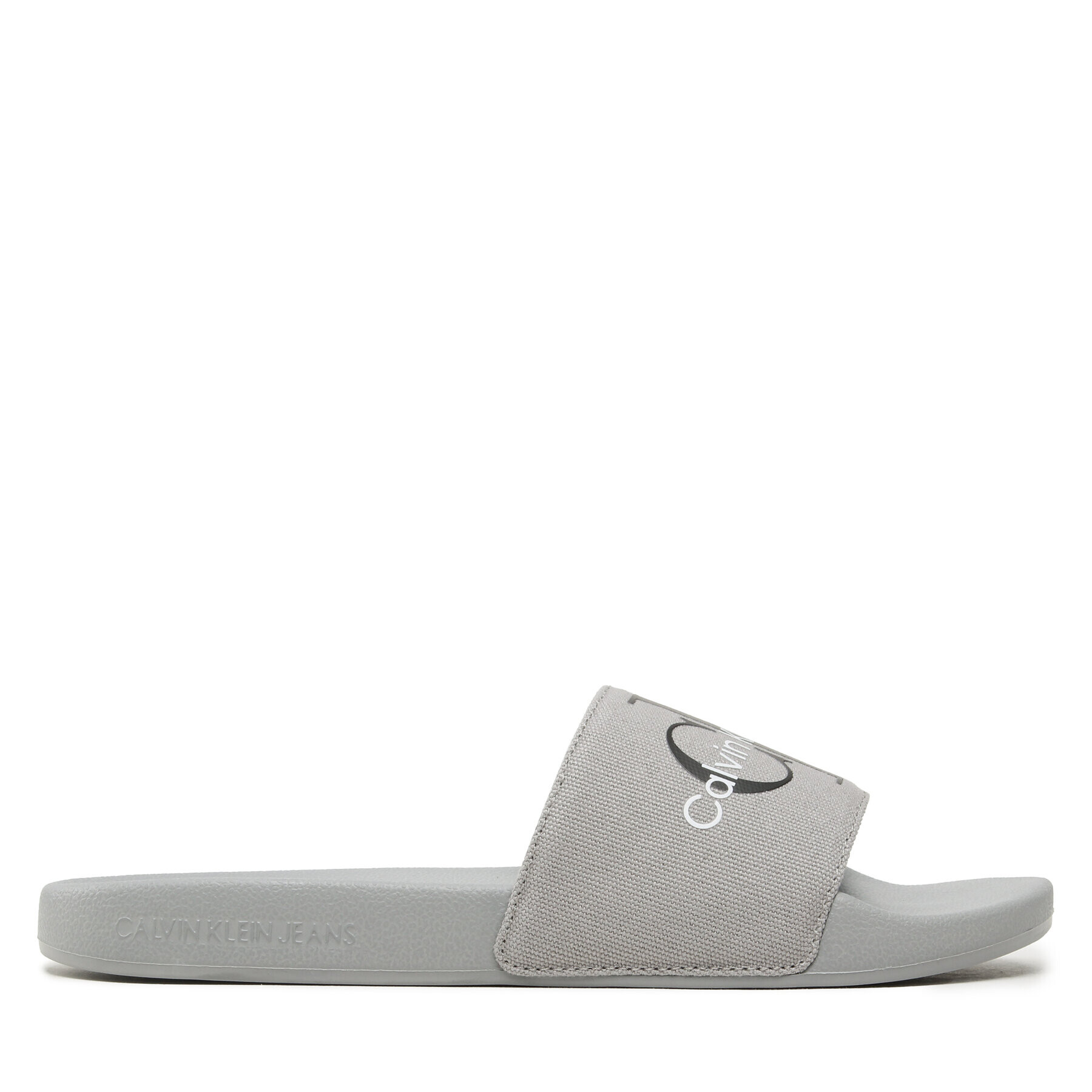 Calvin Klein Jeans Nazouváky Slide Monogram Co YM0YM00061 Šedá - Pepit.cz