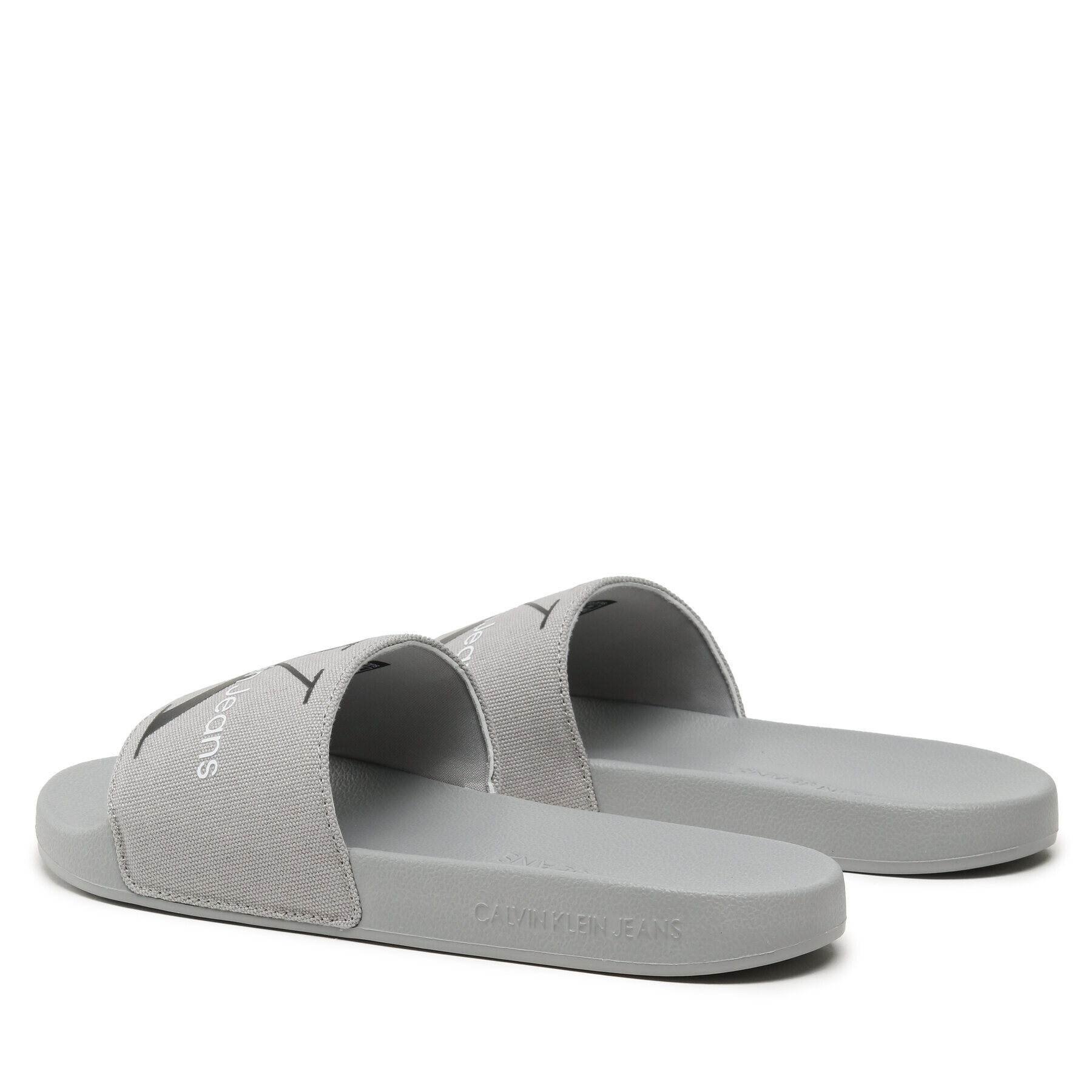 Calvin Klein Jeans Nazouváky Slide Monogram Co YM0YM00061 Šedá - Pepit.cz