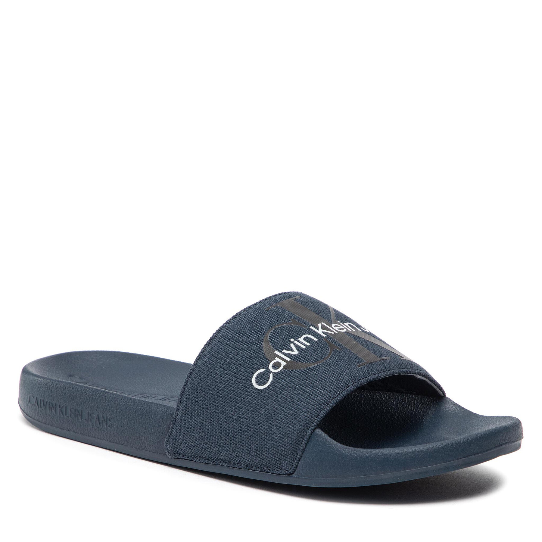 Calvin Klein Jeans Nazouváky SLide Monogram Co YM0YM00061 Tmavomodrá - Pepit.cz