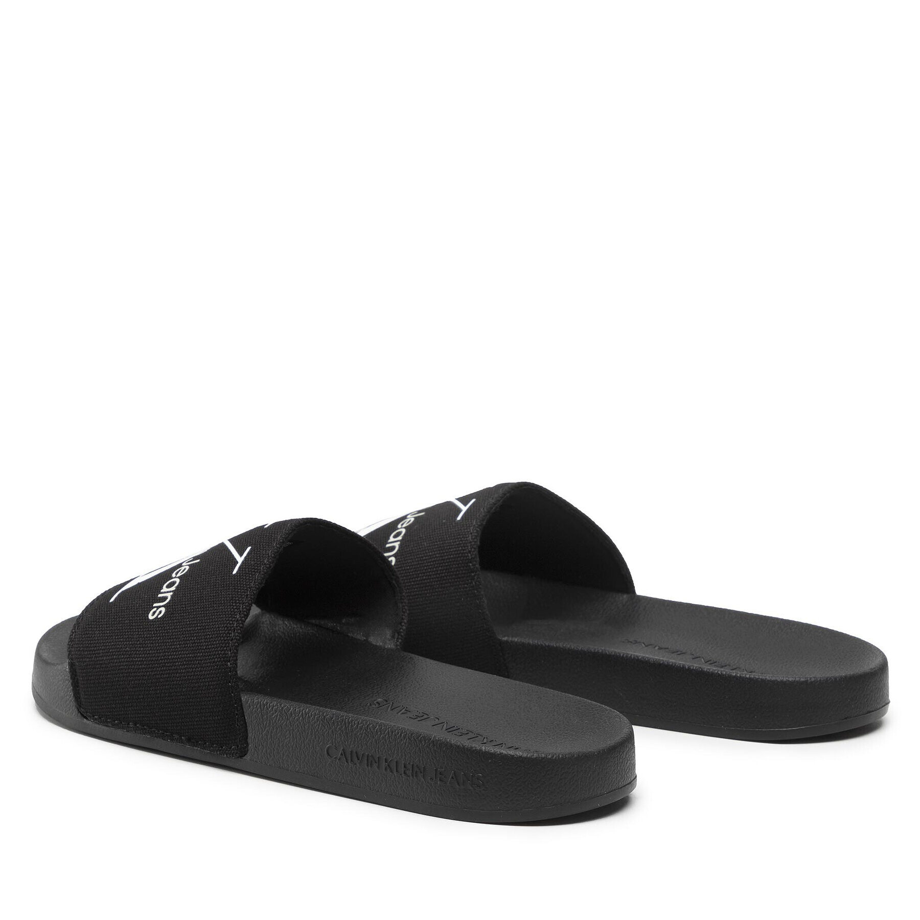 Calvin Klein Jeans Nazouváky Slide Monogram Co YW0YW00103 Černá - Pepit.cz