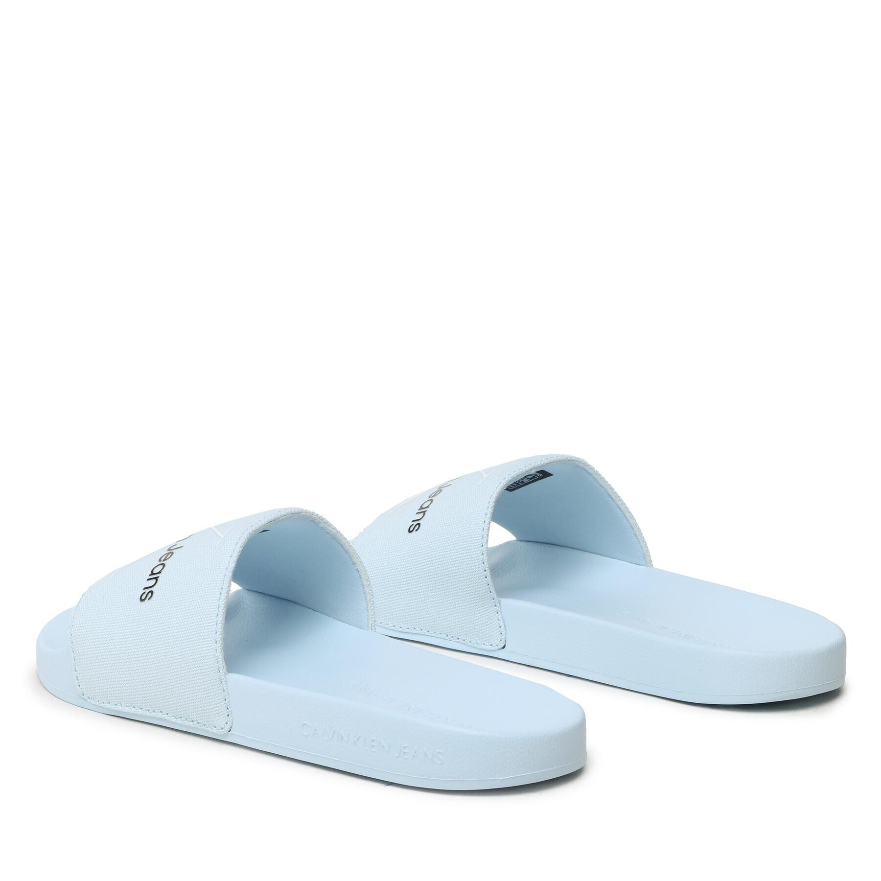 Calvin Klein Jeans Nazouváky Slide Monogram Co YW0YW00103 Modrá - Pepit.cz