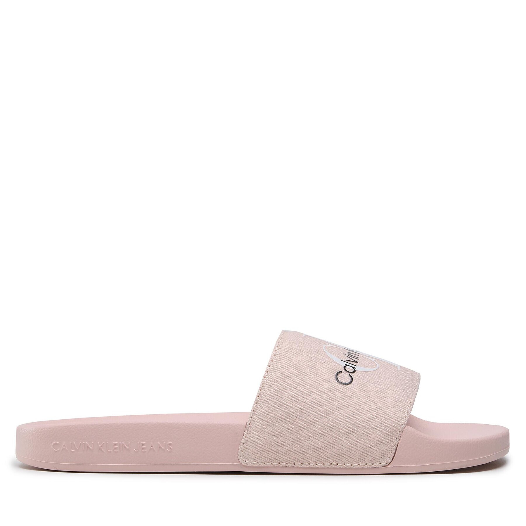 Calvin Klein Jeans Nazouváky Slide Monogram Co YW0YW00103 Růžová - Pepit.cz