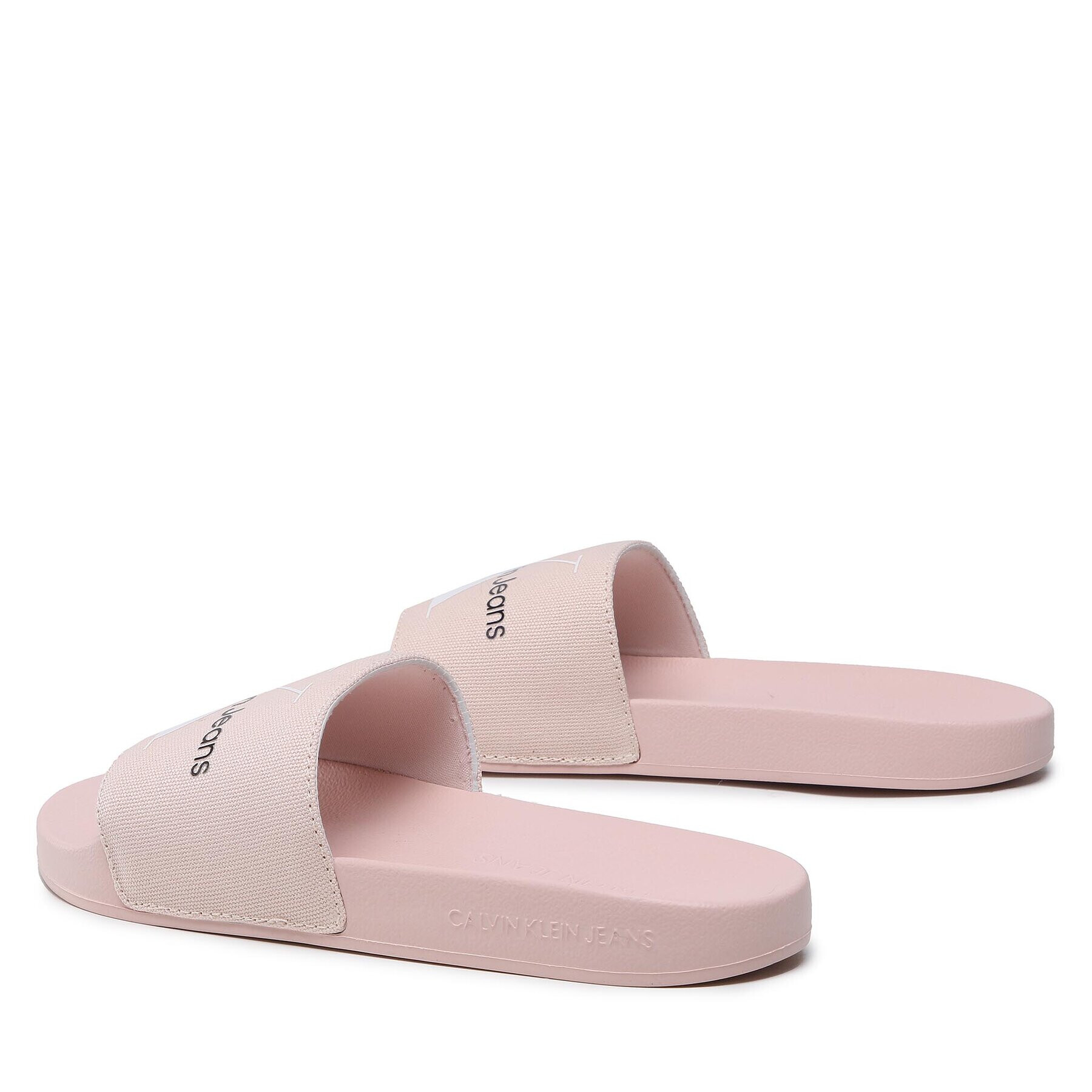 Calvin Klein Jeans Nazouváky Slide Monogram Co YW0YW00103 Růžová - Pepit.cz