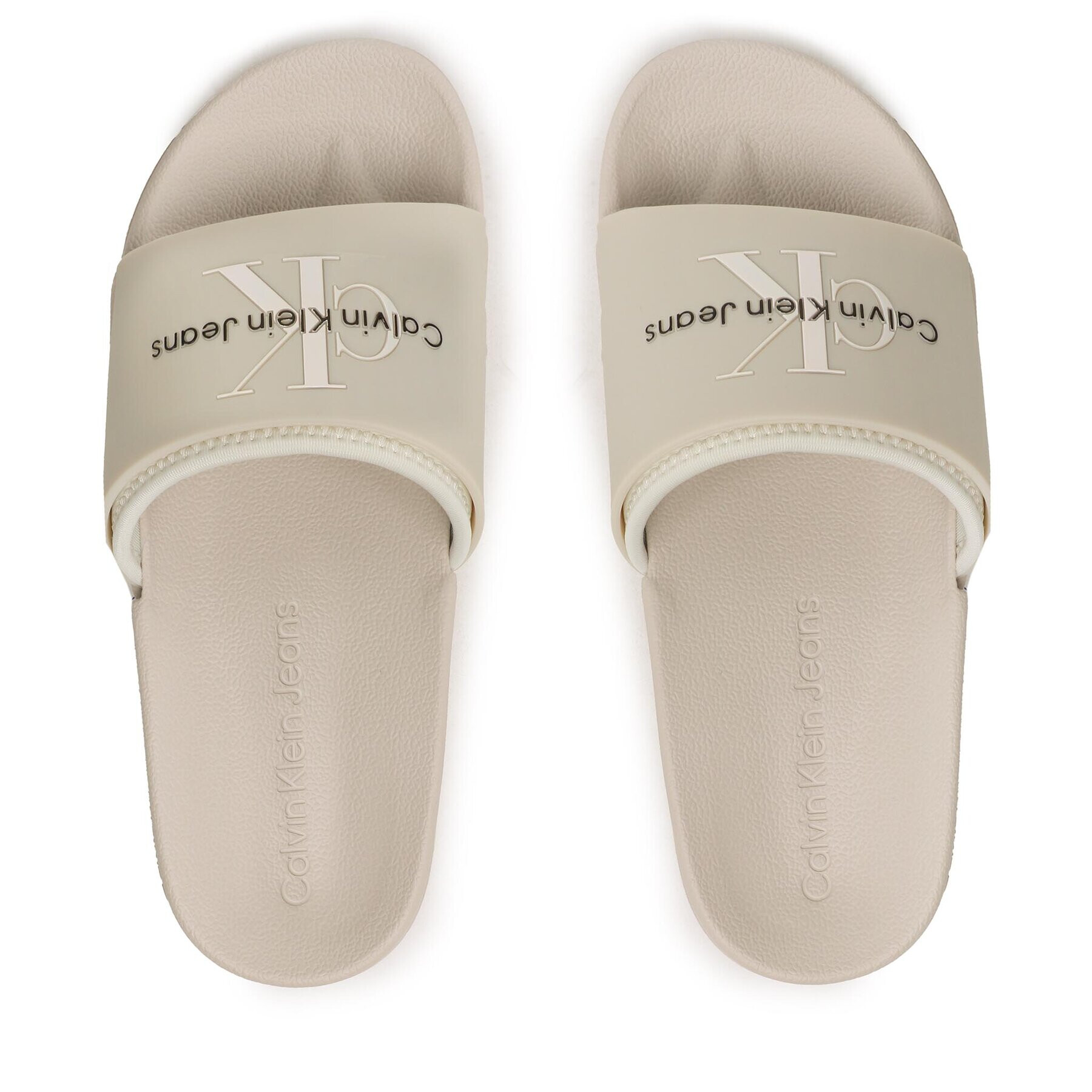 Calvin Klein Jeans Nazouváky Slide Monogram Tpu YM0YM00361 Šedá - Pepit.cz