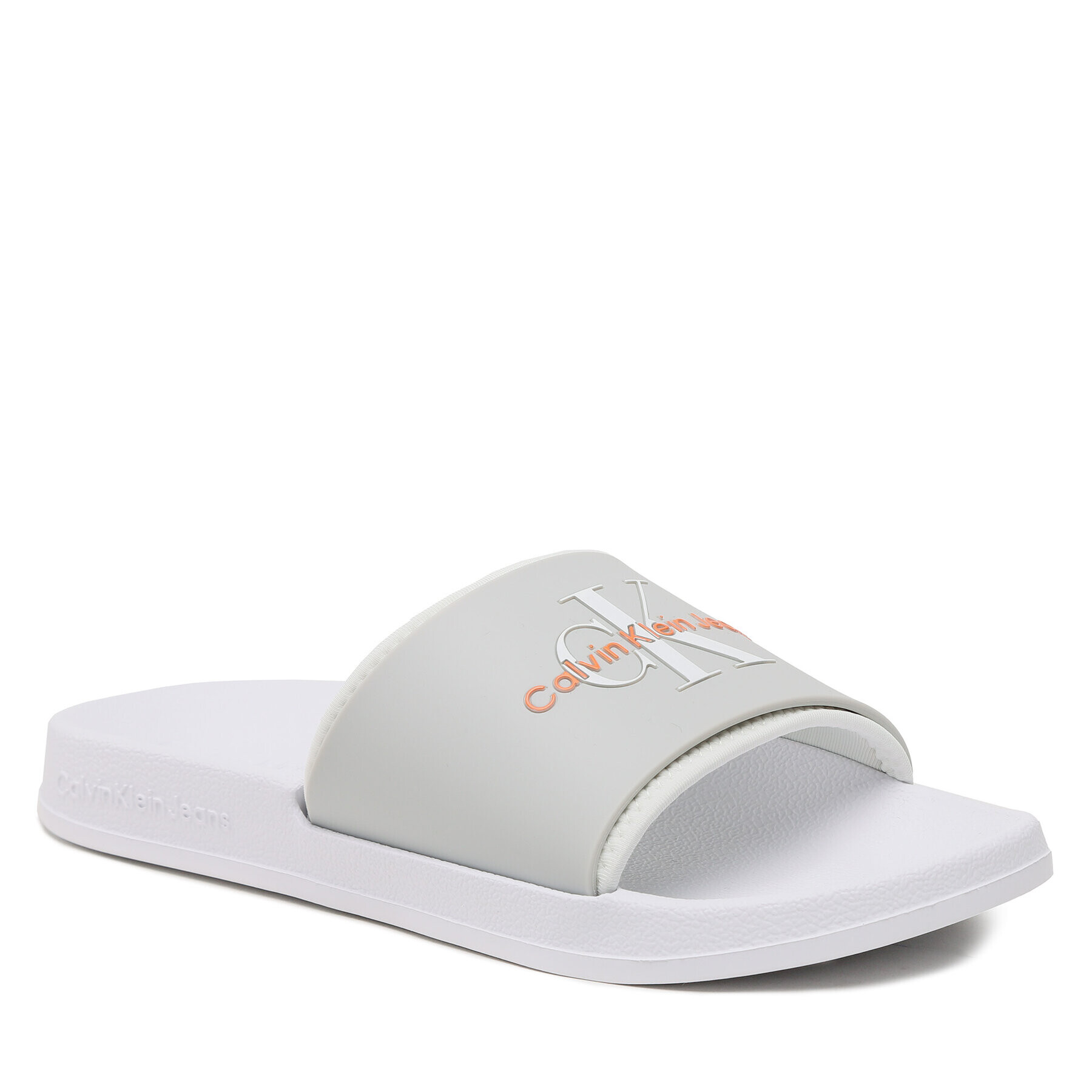 Calvin Klein Jeans Nazouváky Slide Monogram Tpu YM0YM00361 Šedá - Pepit.cz