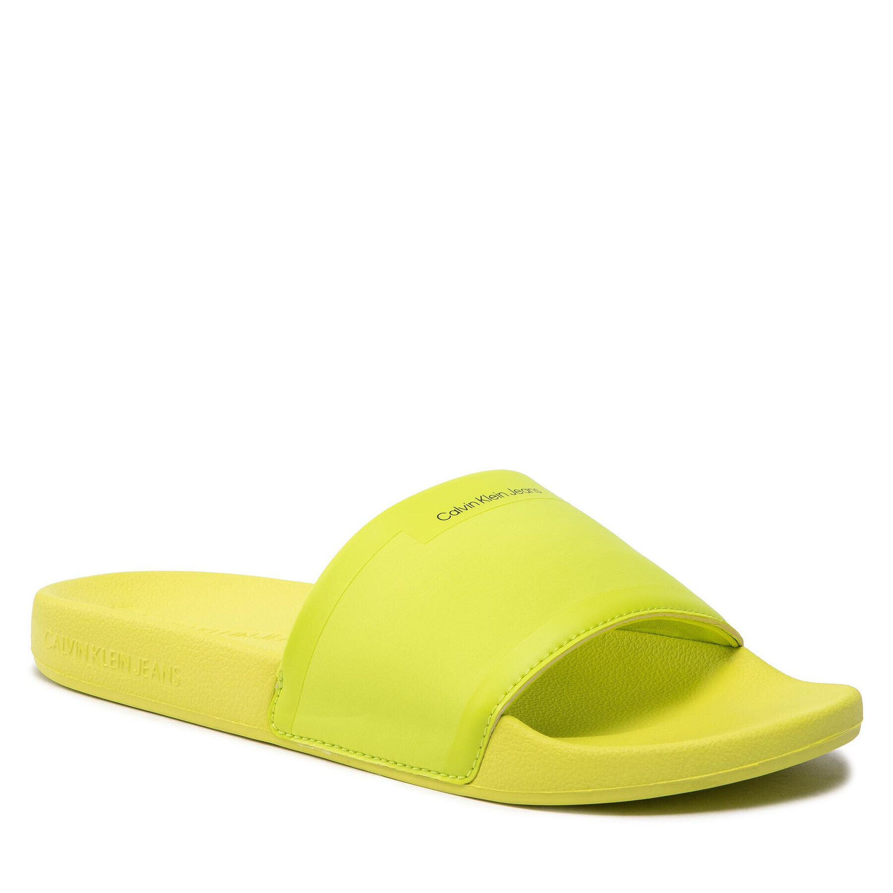 Calvin Klein Jeans Nazouváky Slide Neoprene YM0YM00447 Zelená - Pepit.cz