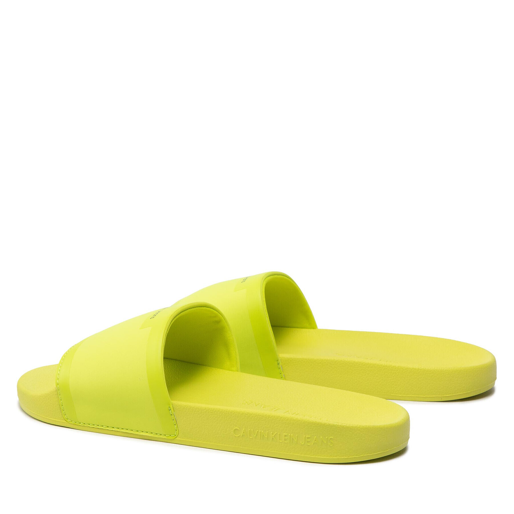 Calvin Klein Jeans Nazouváky Slide Neoprene YM0YM00447 Zelená - Pepit.cz