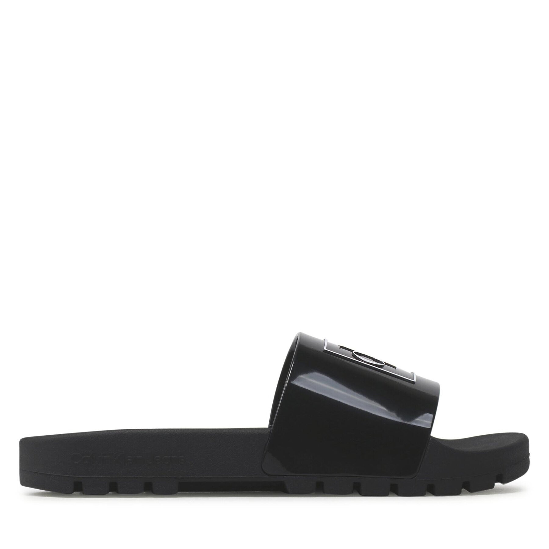 Calvin Klein Jeans Nazouváky Truck Slide Monogram Rubber W YW0YW00893 Černá - Pepit.cz