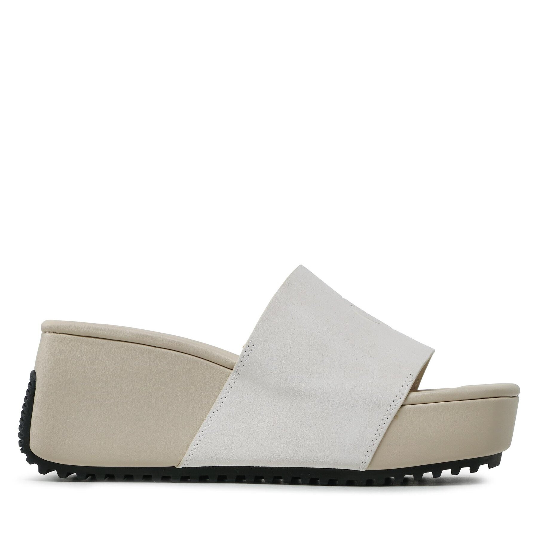 Calvin Klein Jeans Nazouváky Wedge Block Sandal Su Con YW0YW01015 Bílá - Pepit.cz