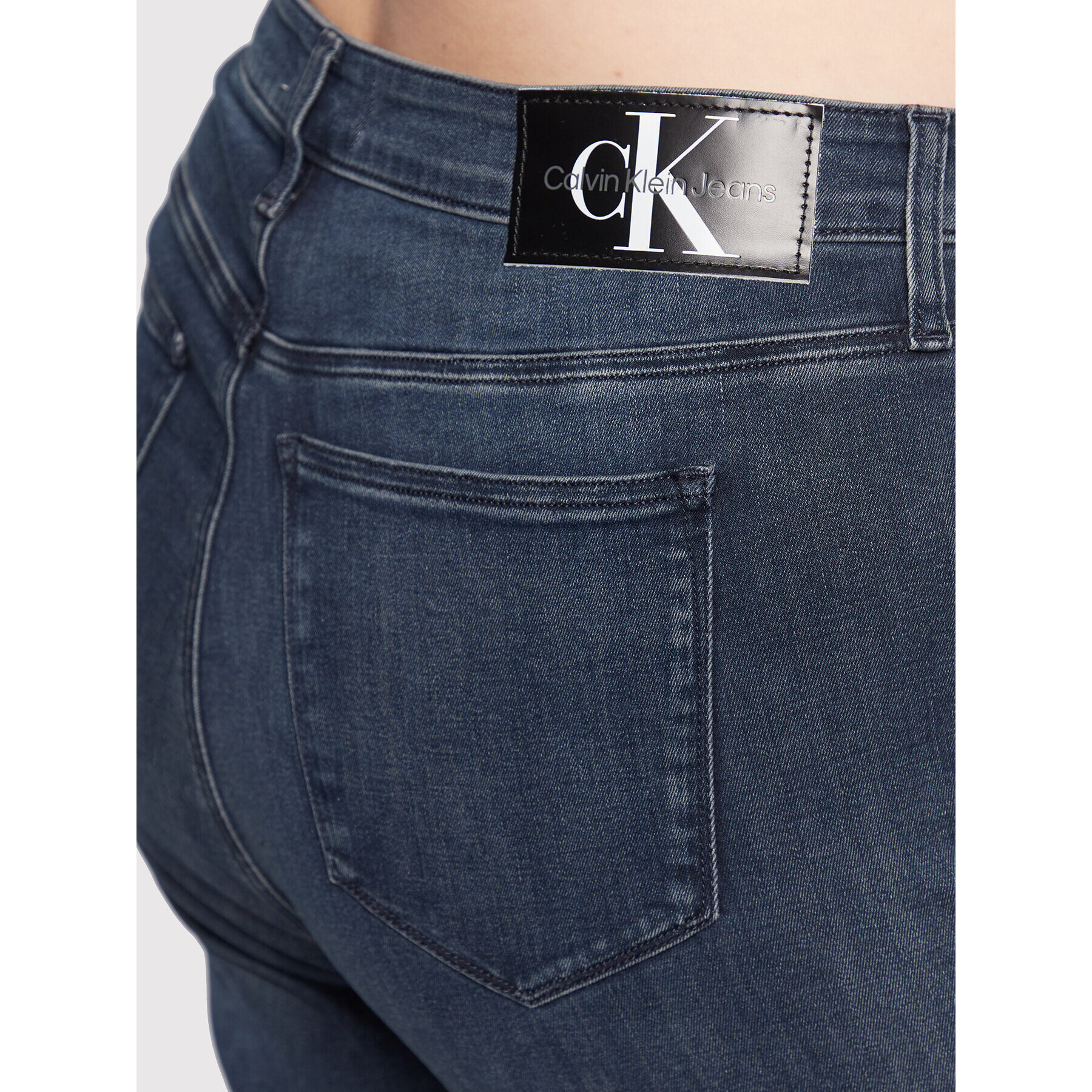 Calvin Klein Jeans Plus Jeansy J20J217920 Tmavomodrá Skinny Fit - Pepit.cz