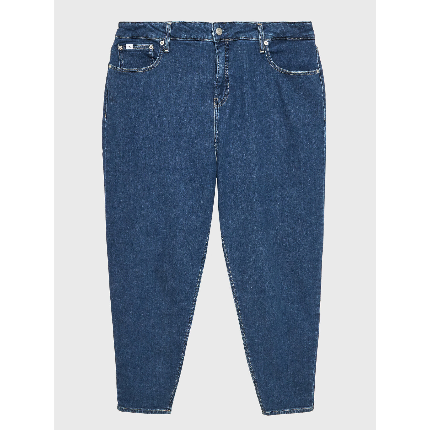 Calvin Klein Jeans Plus Jeansy J20J219363 Modrá Mom Fit - Pepit.cz