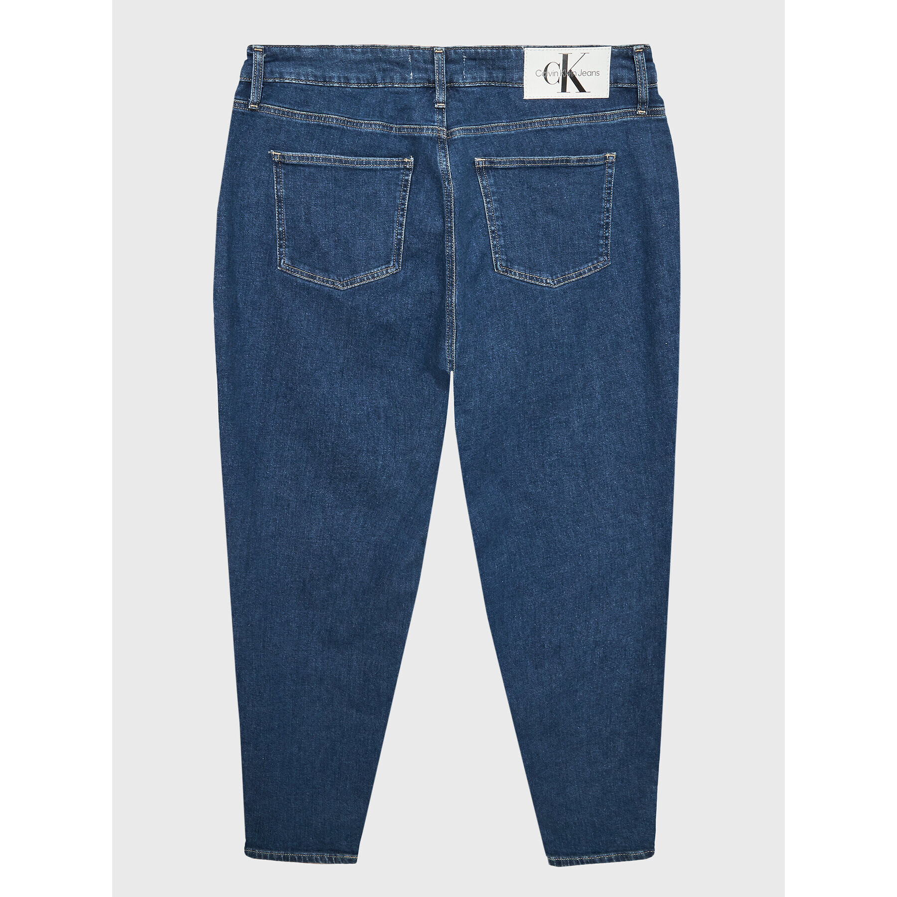 Calvin Klein Jeans Plus Jeansy J20J219363 Modrá Mom Fit - Pepit.cz