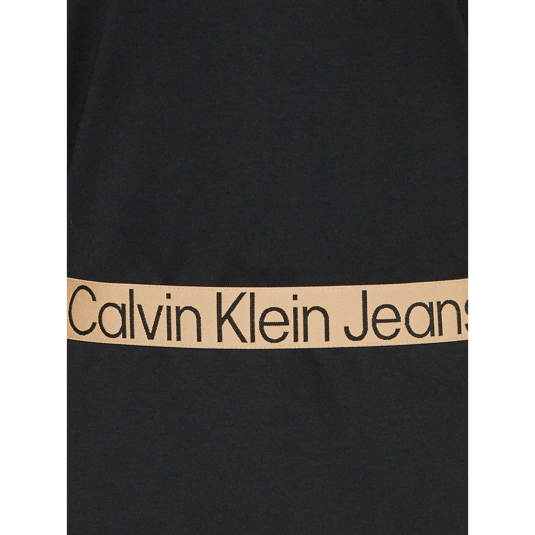 Calvin Klein Jeans Plus Každodenní šaty J20J220863 Černá Regular Fit - Pepit.cz