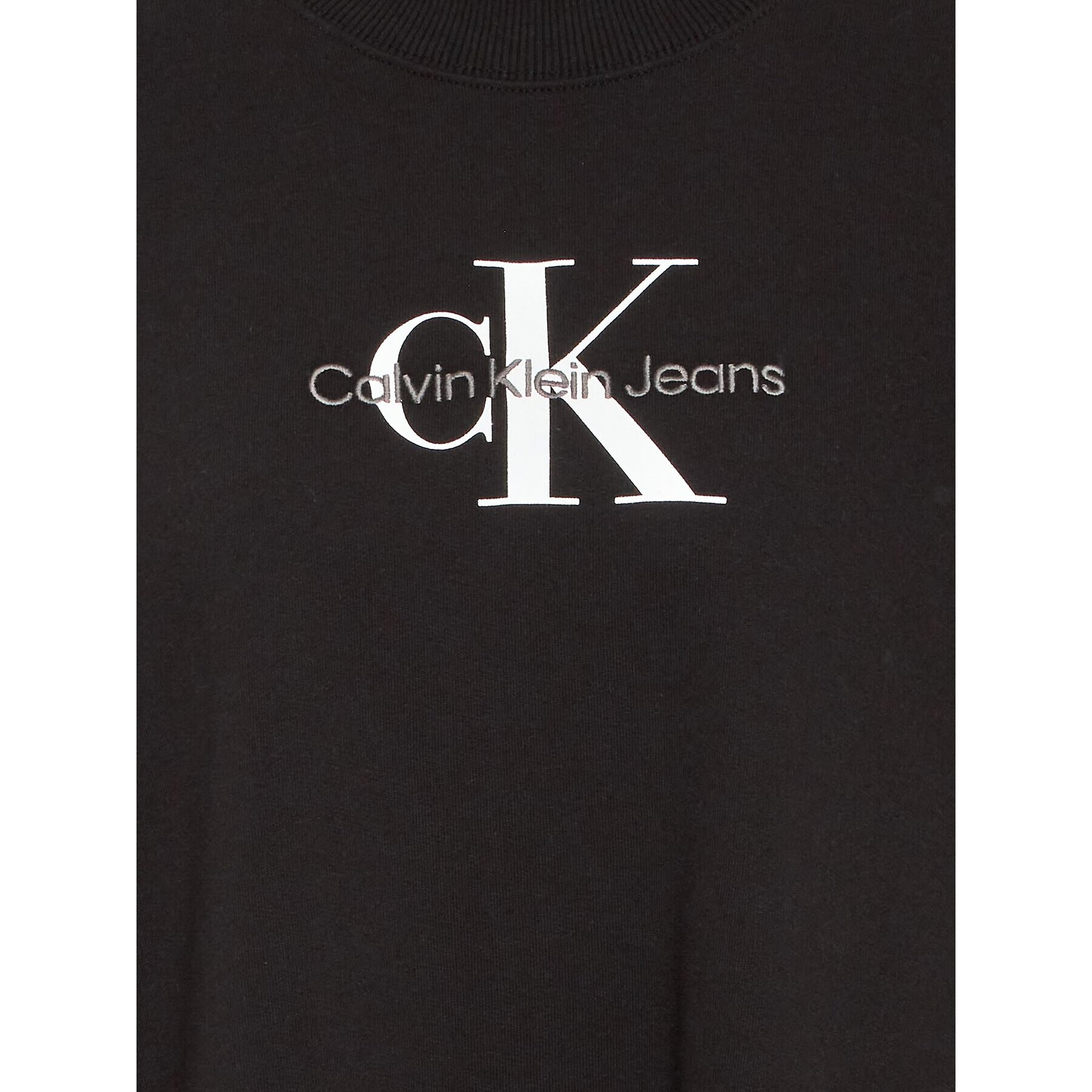 Calvin Klein Jeans Mikina J20J221278 Černá Regular Fit - Pepit.cz