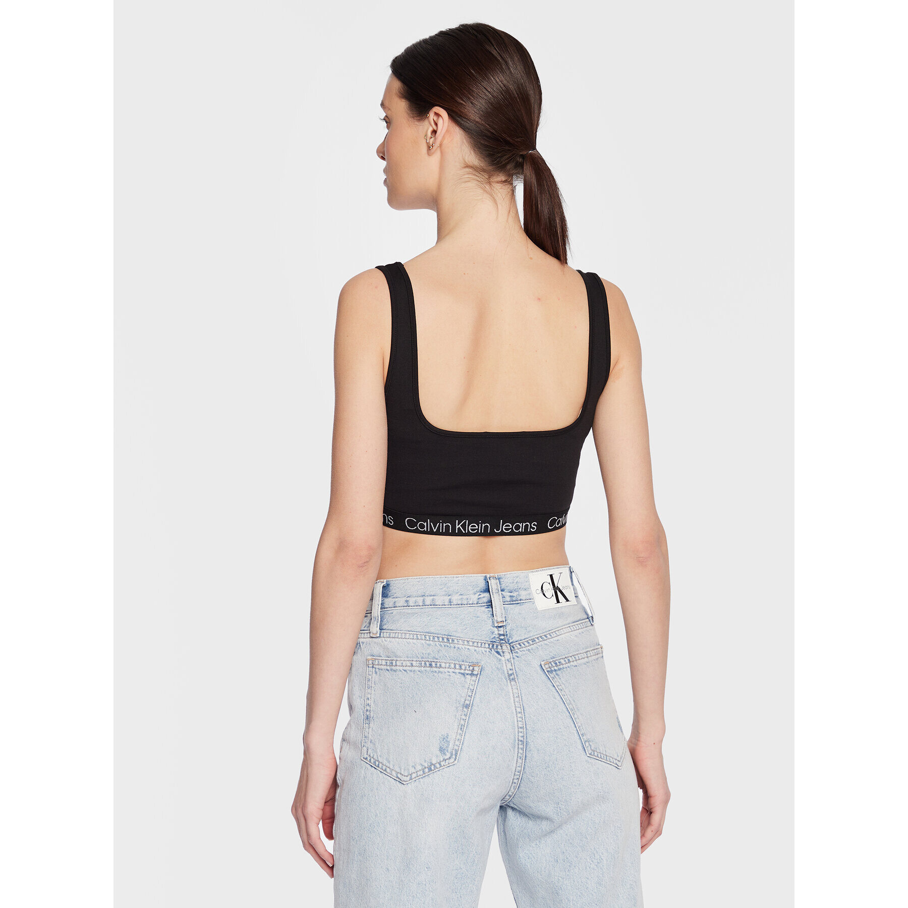 Calvin Klein Jeans Podprsenkový top J20J220772 Černá - Pepit.cz