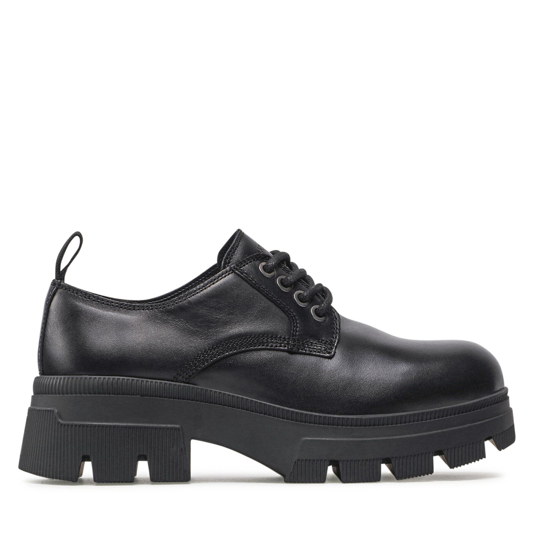 Calvin Klein Jeans Polobotky Chunky Combat Derby Wn YW0YW00745 Černá - Pepit.cz