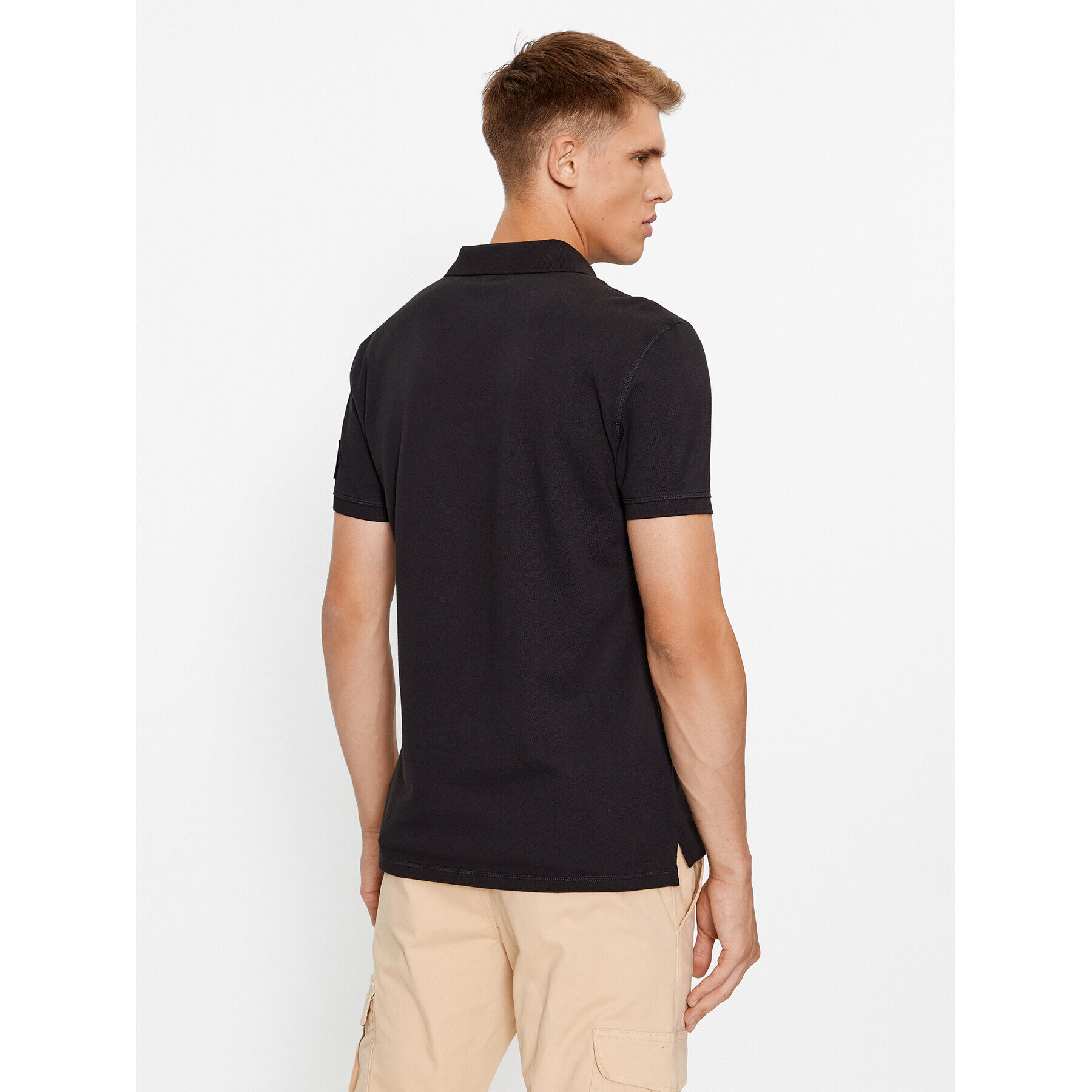 Calvin Klein Jeans Polokošile J30J323394 Černá Regular Fit - Pepit.cz