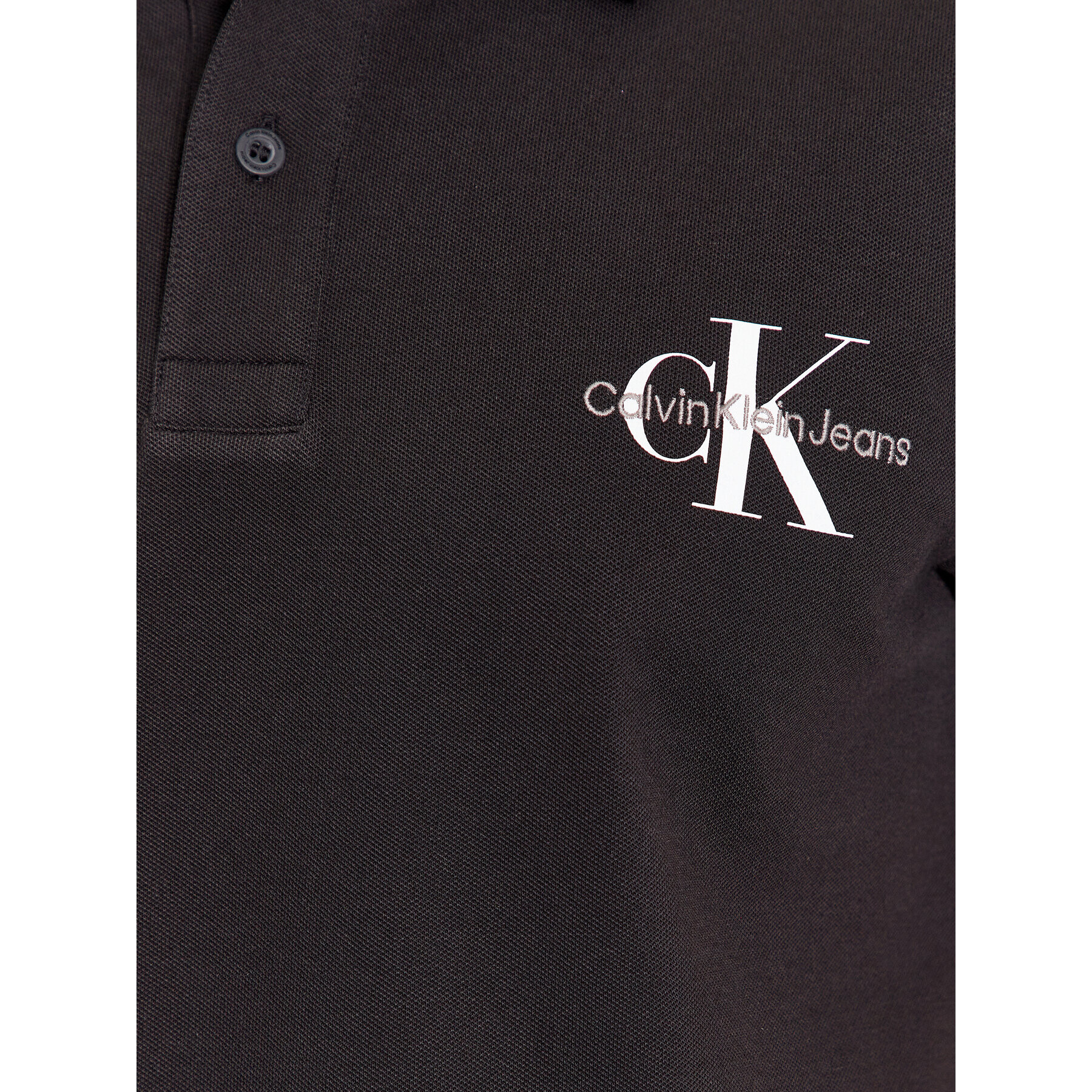 Calvin Klein Jeans Polokošile J30J323395 Černá Regular Fit - Pepit.cz