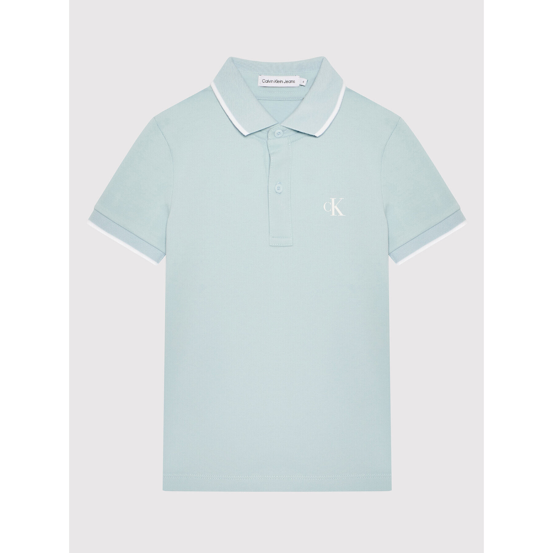 Calvin Klein Jeans Polokošile Monogram IB0IB01244 Modrá Regular Fit - Pepit.cz