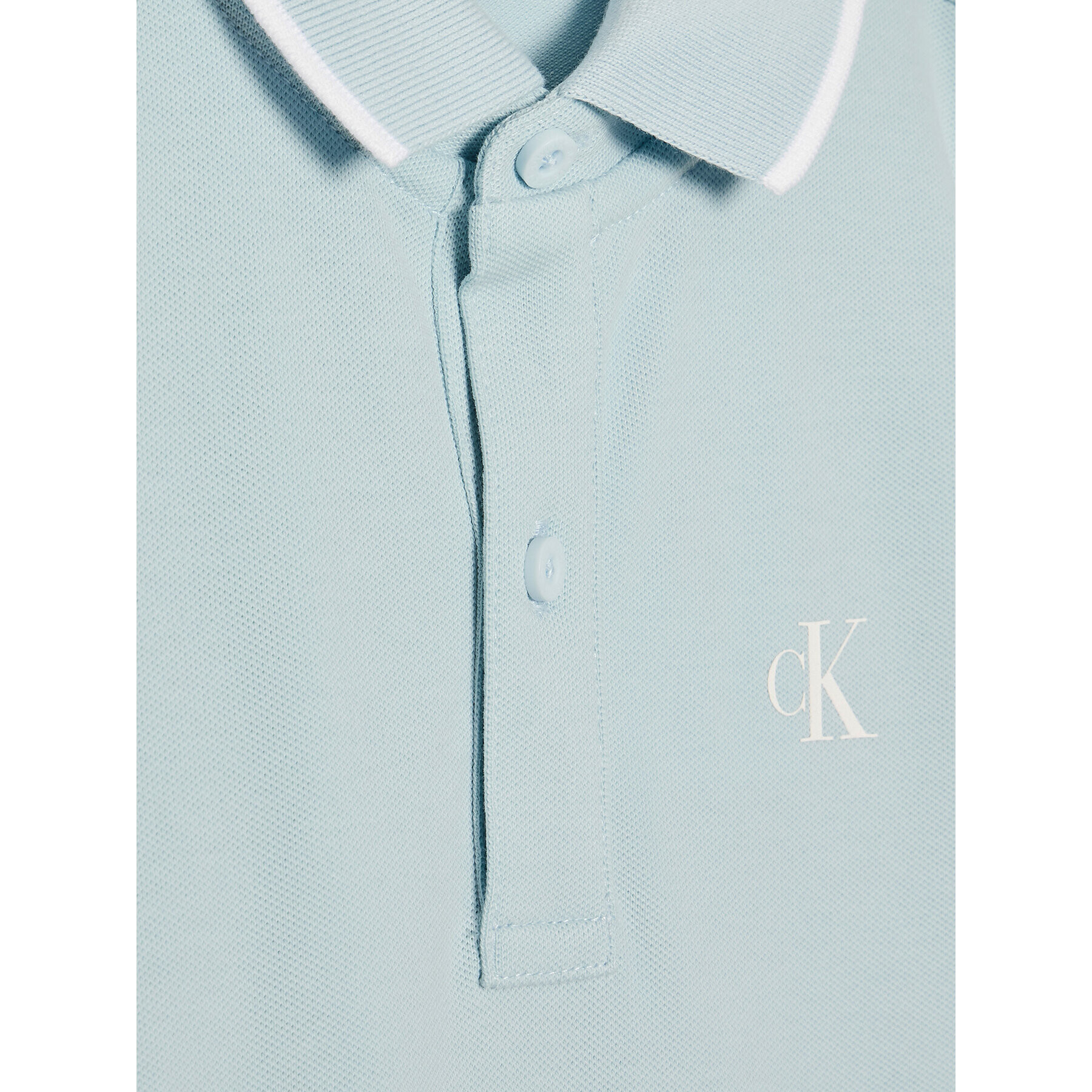 Calvin Klein Jeans Polokošile Monogram IB0IB01244 Modrá Regular Fit - Pepit.cz