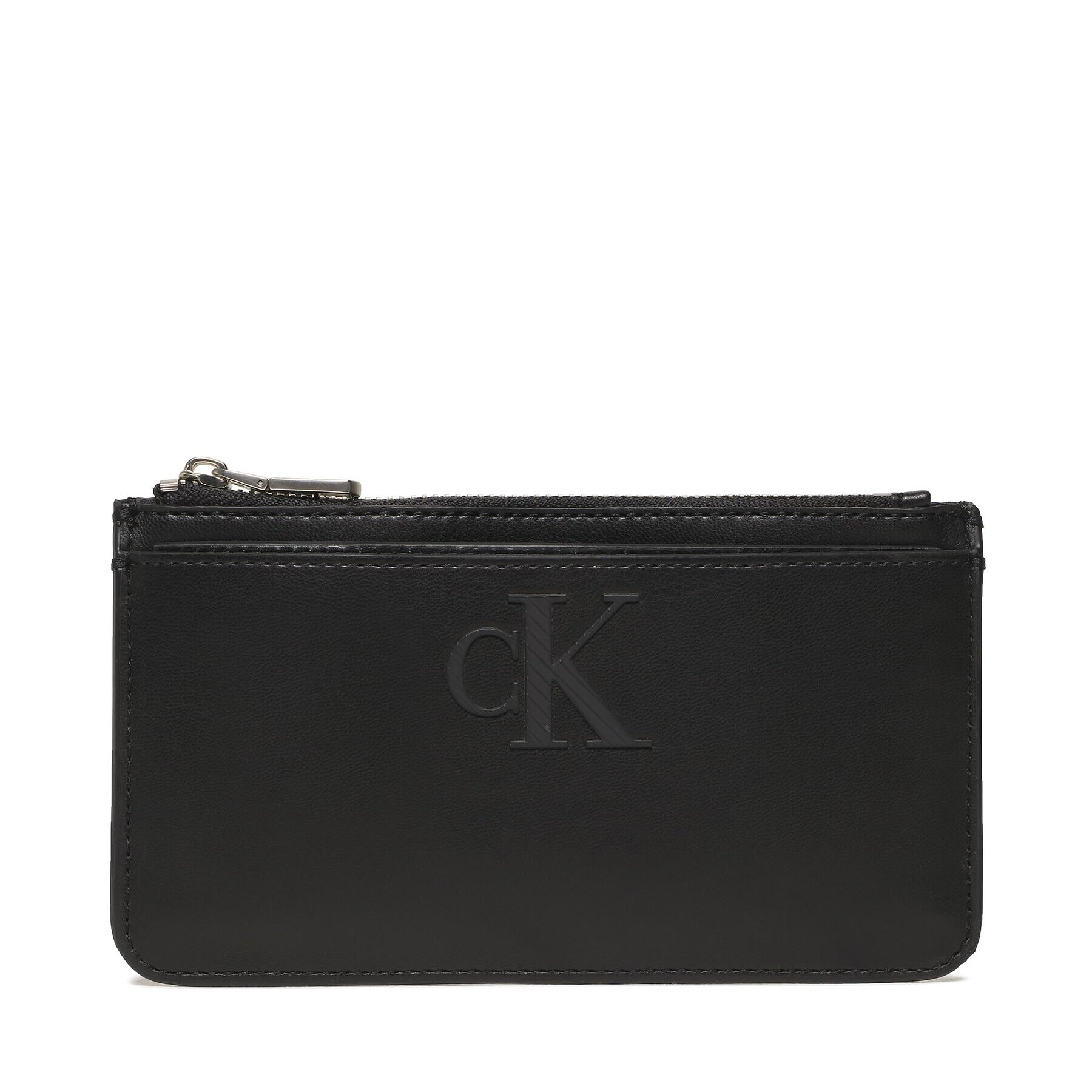 Calvin Klein Jeans Pouzdro na kreditní karty Sleek Coin Purse Solid K60K610338 Černá - Pepit.cz