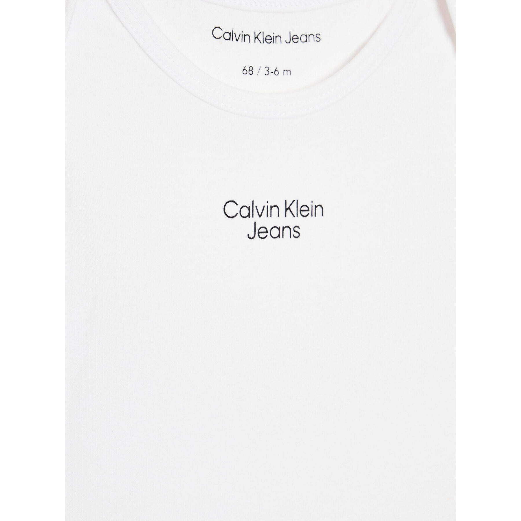 Calvin Klein Jeans Sada 2 kusů dětského body Stack Logo IN0IN00013 Barevná - Pepit.cz