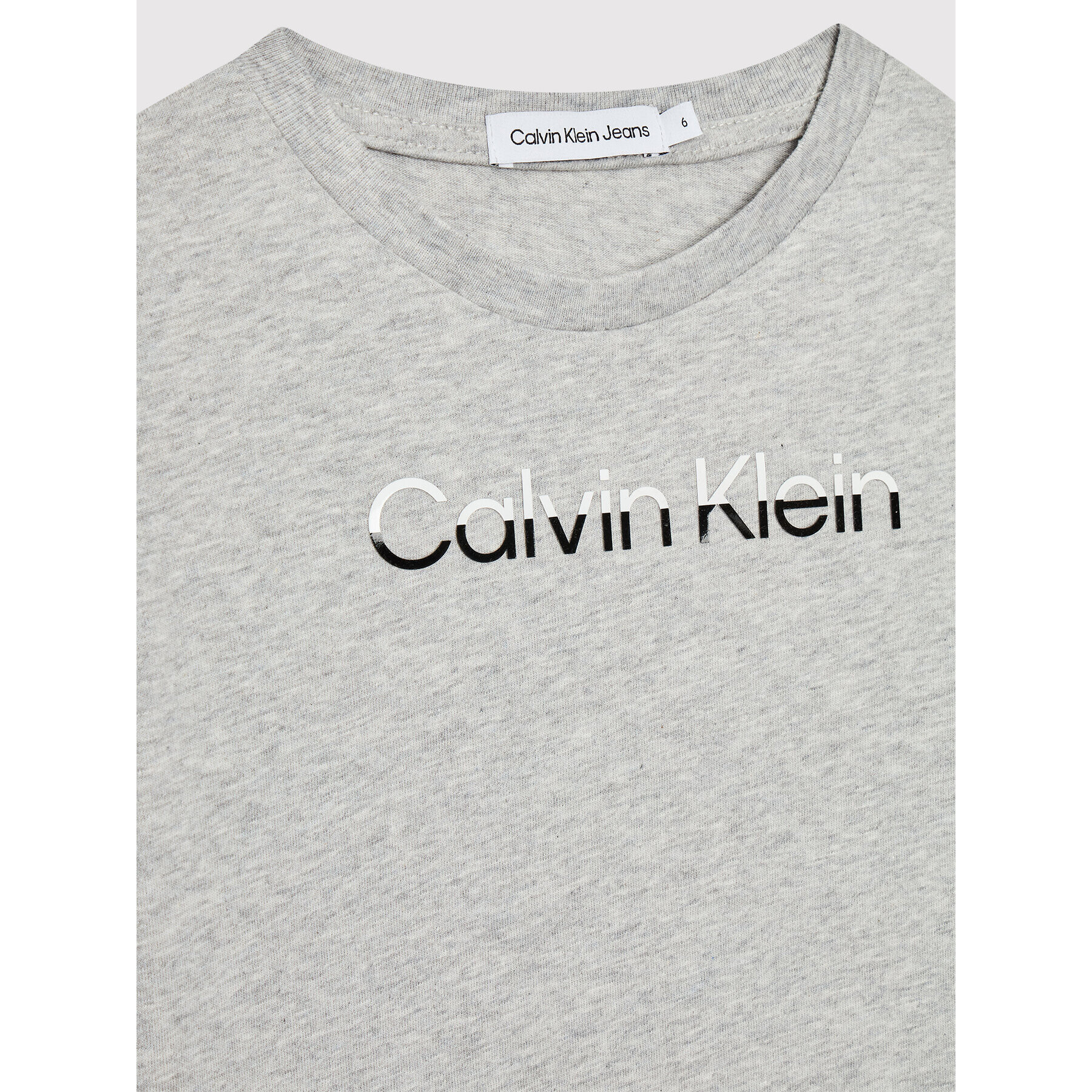 Calvin Klein Jeans Sada tričko a sportovní šortky Split Logo IB0IB01245 Barevná Regular Fit - Pepit.cz