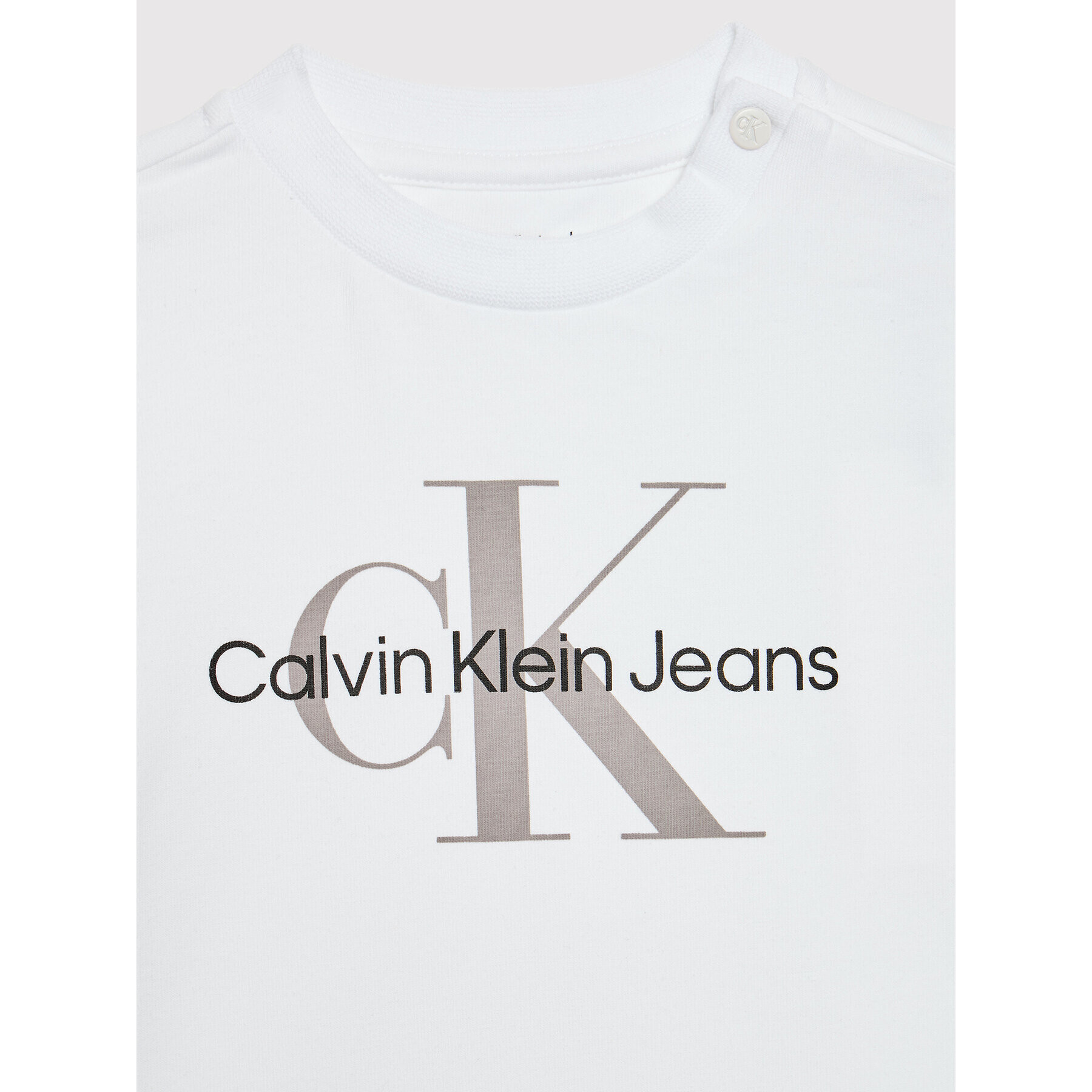 Calvin Klein Jeans Sada tričko halenka a kalhoty Monogram Starter IN0IN00011 Černá Regular Fit - Pepit.cz