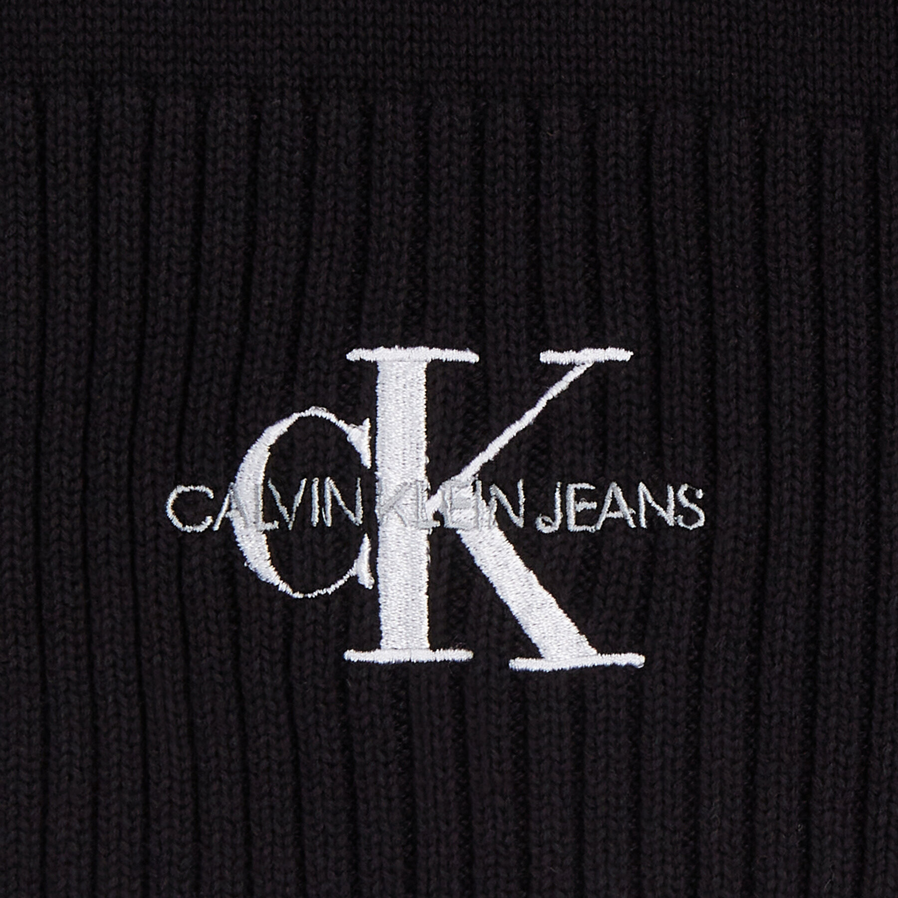 Calvin Klein Jeans Šál Monologo Embro Scarf K50K511175 Černá - Pepit.cz