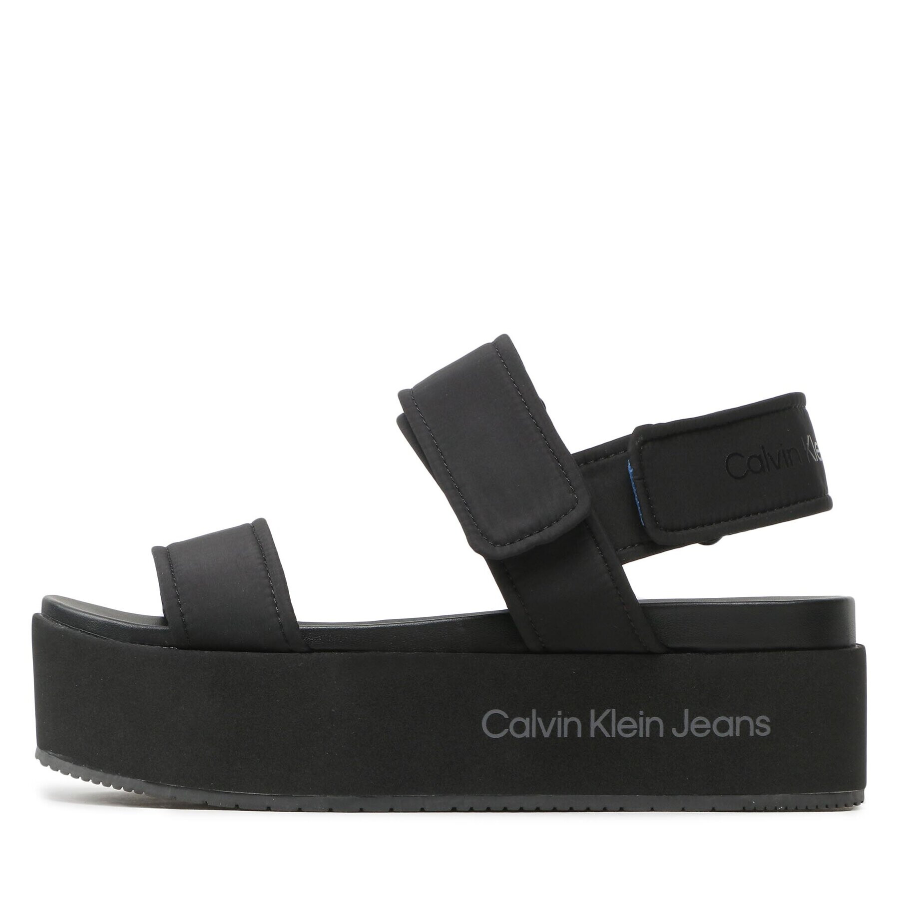 Calvin Klein Jeans Sandály Flatform Sandal Softny YW0YW00965 Černá - Pepit.cz