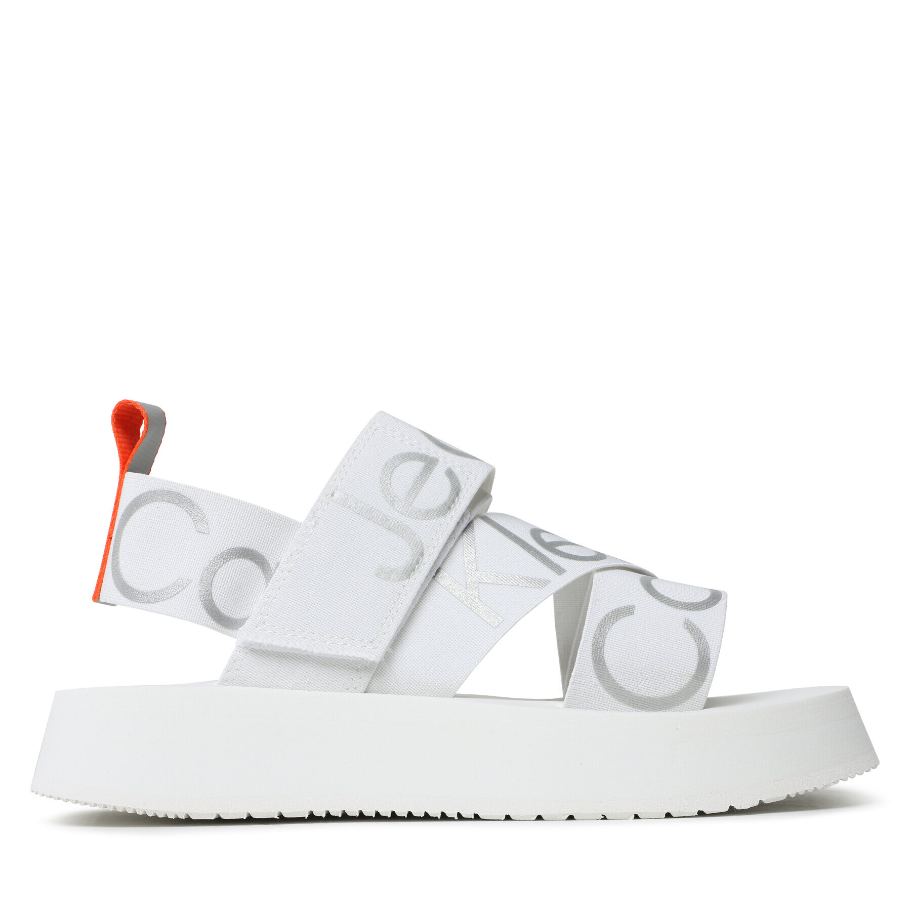 Calvin Klein Jeans Sandály Prefersato Sandal Webb YW0YW01071 Bílá - Pepit.cz