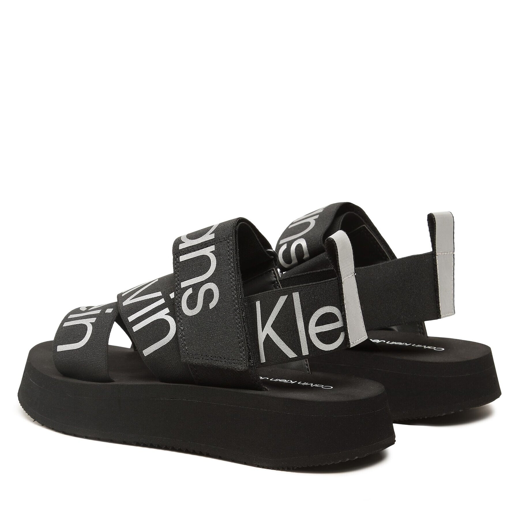 Calvin Klein Jeans Sandály Prefersato Sandal Webb YW0YW01071 Černá - Pepit.cz