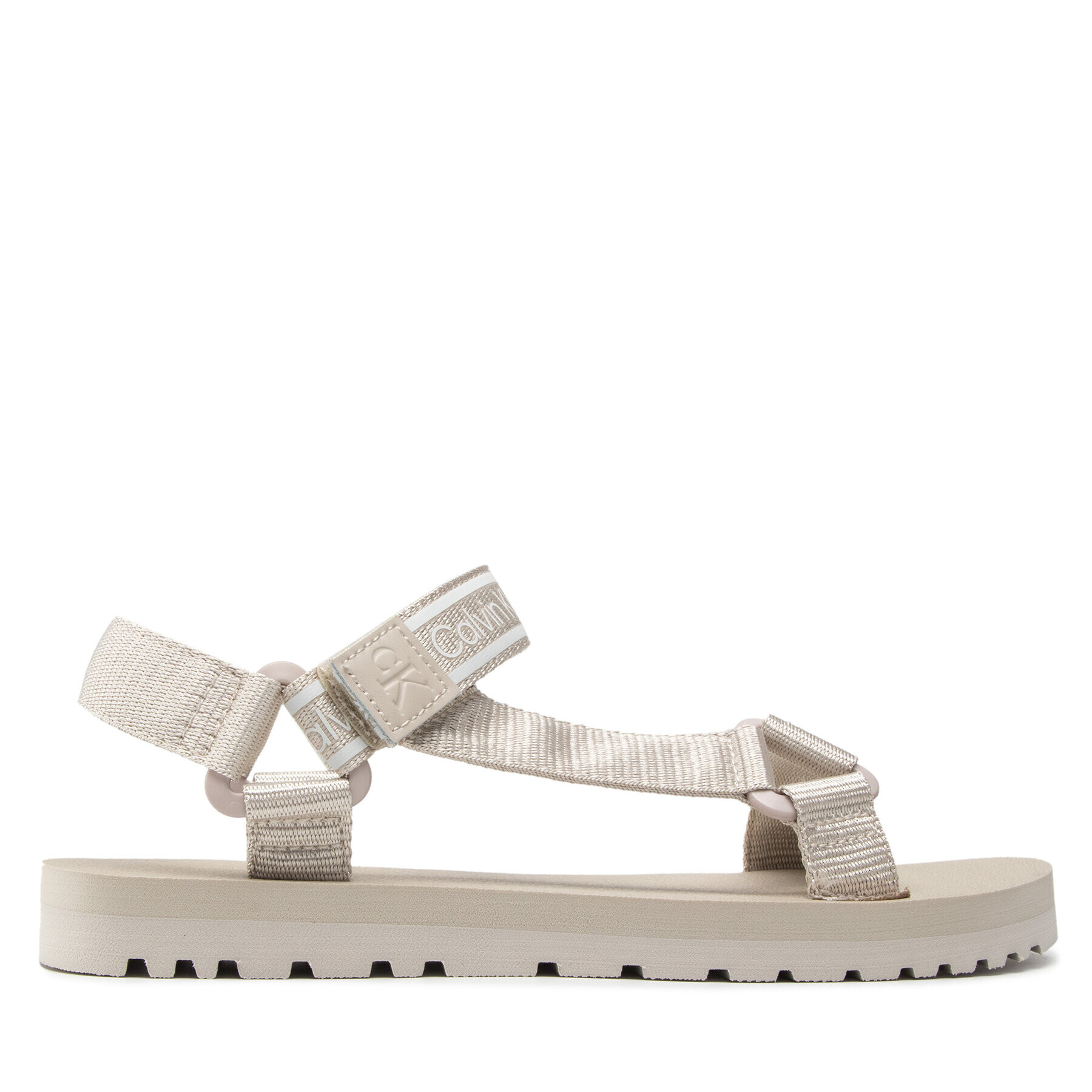 Calvin Klein Jeans Sandály Prefresato Sandal 1 YM0YM00352 Béžová - Pepit.cz