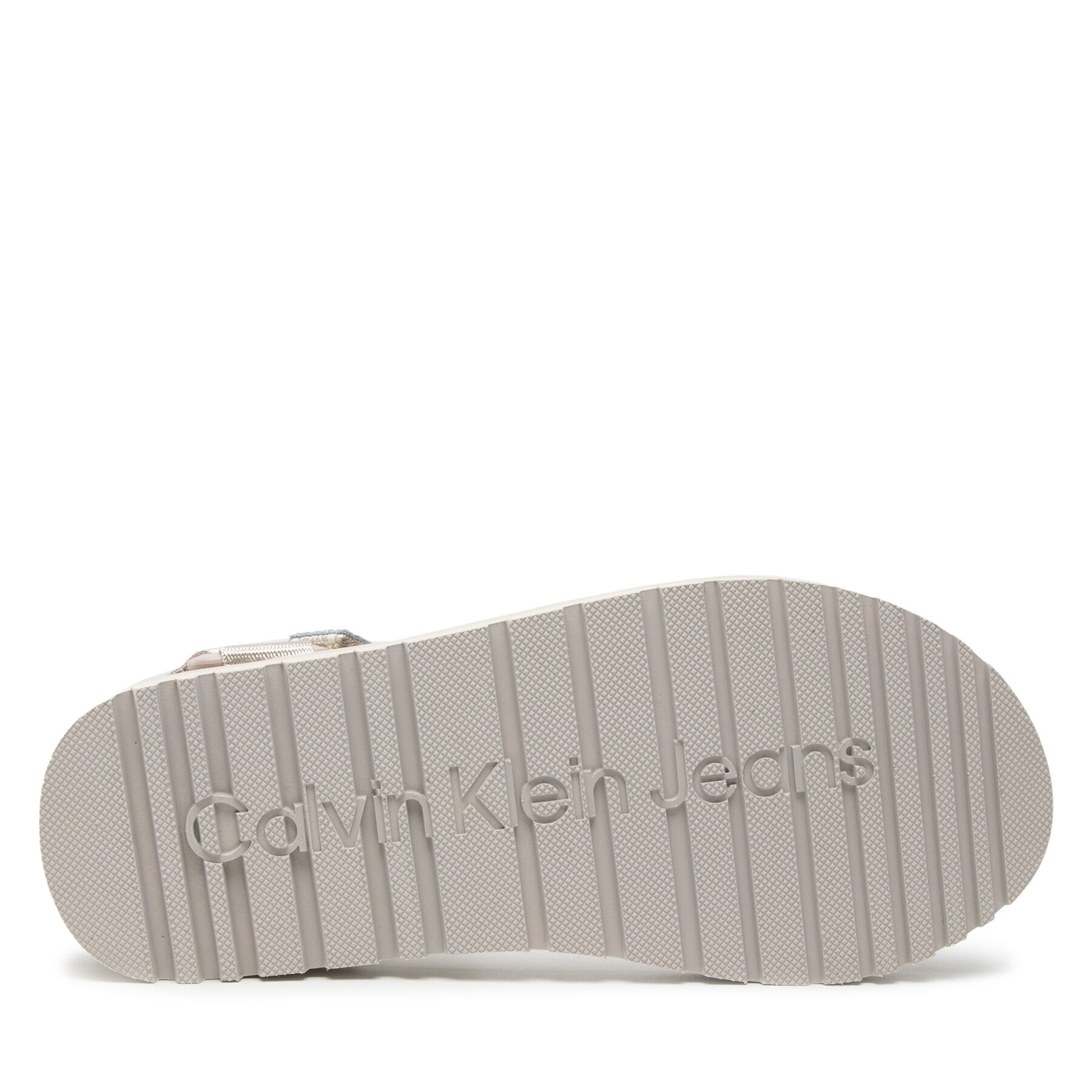 Calvin Klein Jeans Sandály Prefresato Sandal 1 YM0YM00352 Béžová - Pepit.cz