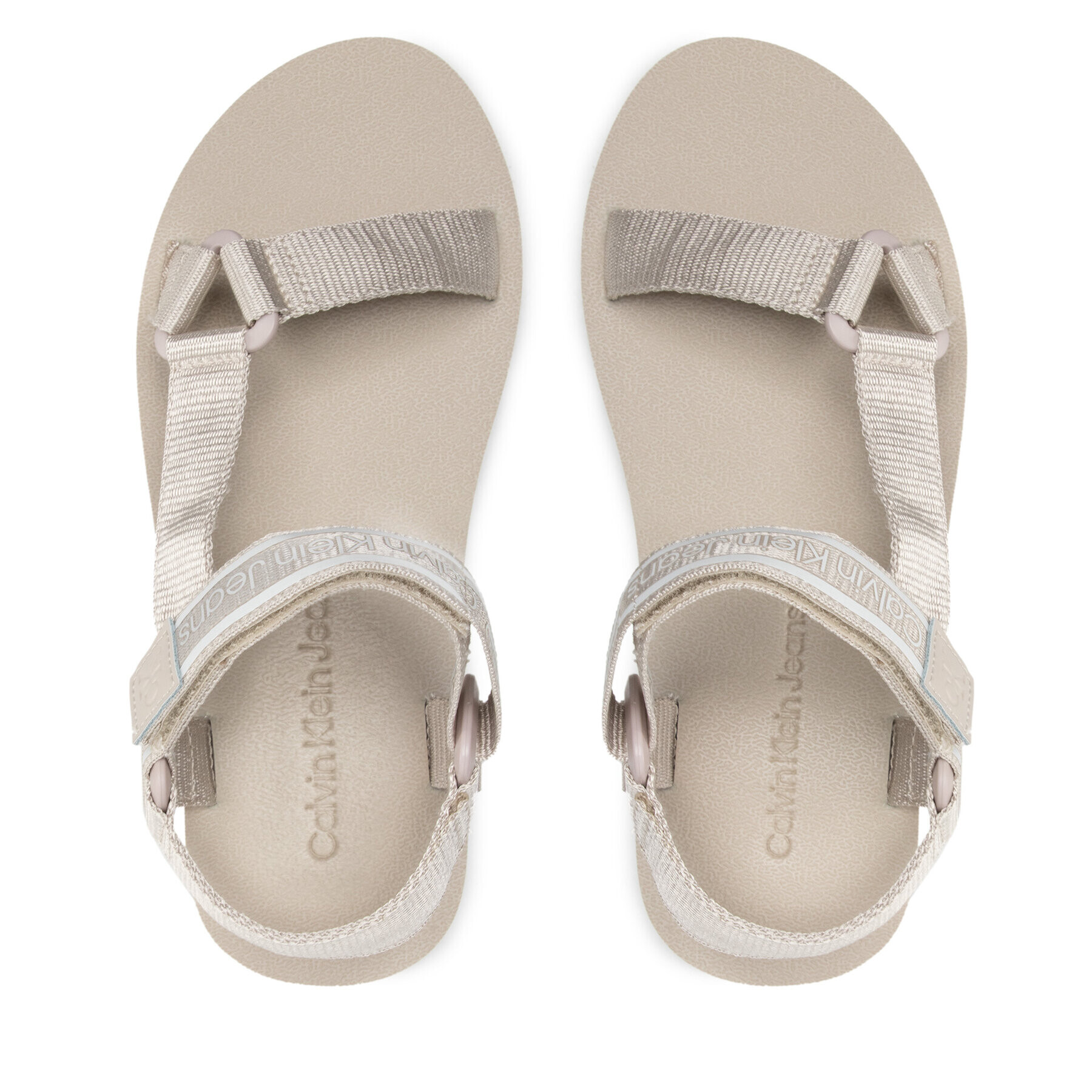 Calvin Klein Jeans Sandály Prefresato Sandal 1 YM0YM00352 Béžová - Pepit.cz