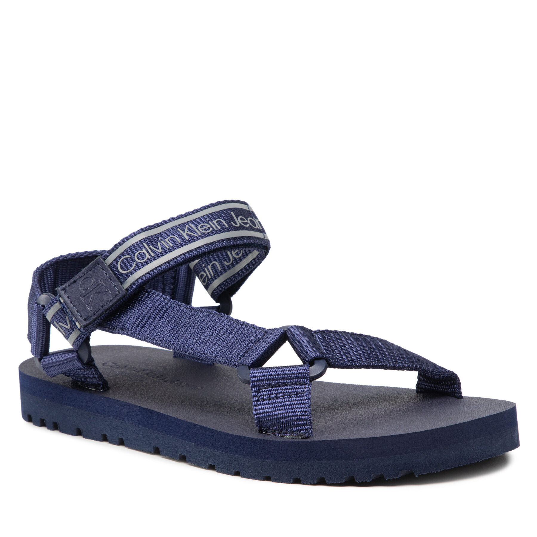 Calvin Klein Jeans Sandály Prefresato Sandal 1 YM0YM00352 Tmavomodrá - Pepit.cz