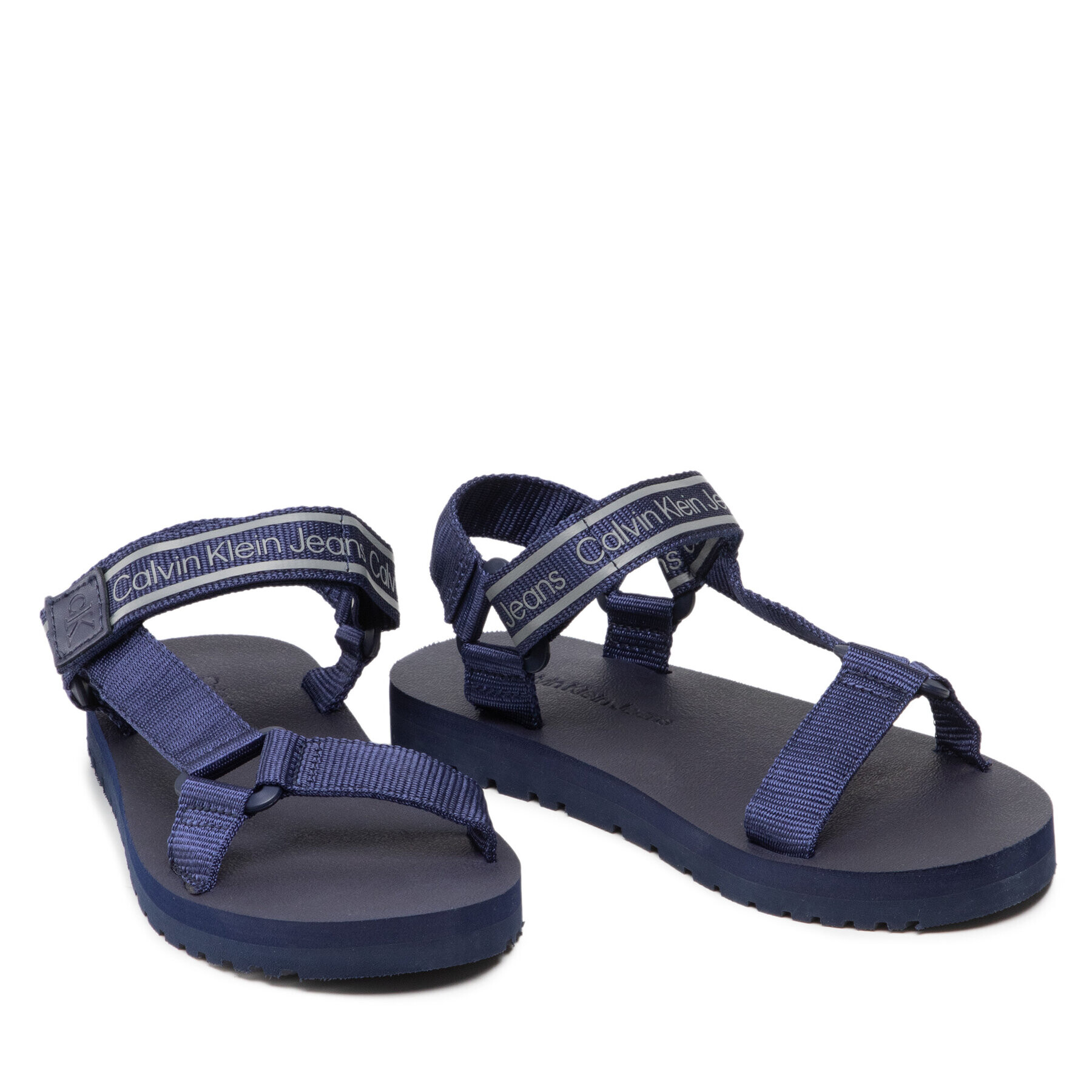 Calvin Klein Jeans Sandály Prefresato Sandal 1 YM0YM00352 Tmavomodrá - Pepit.cz